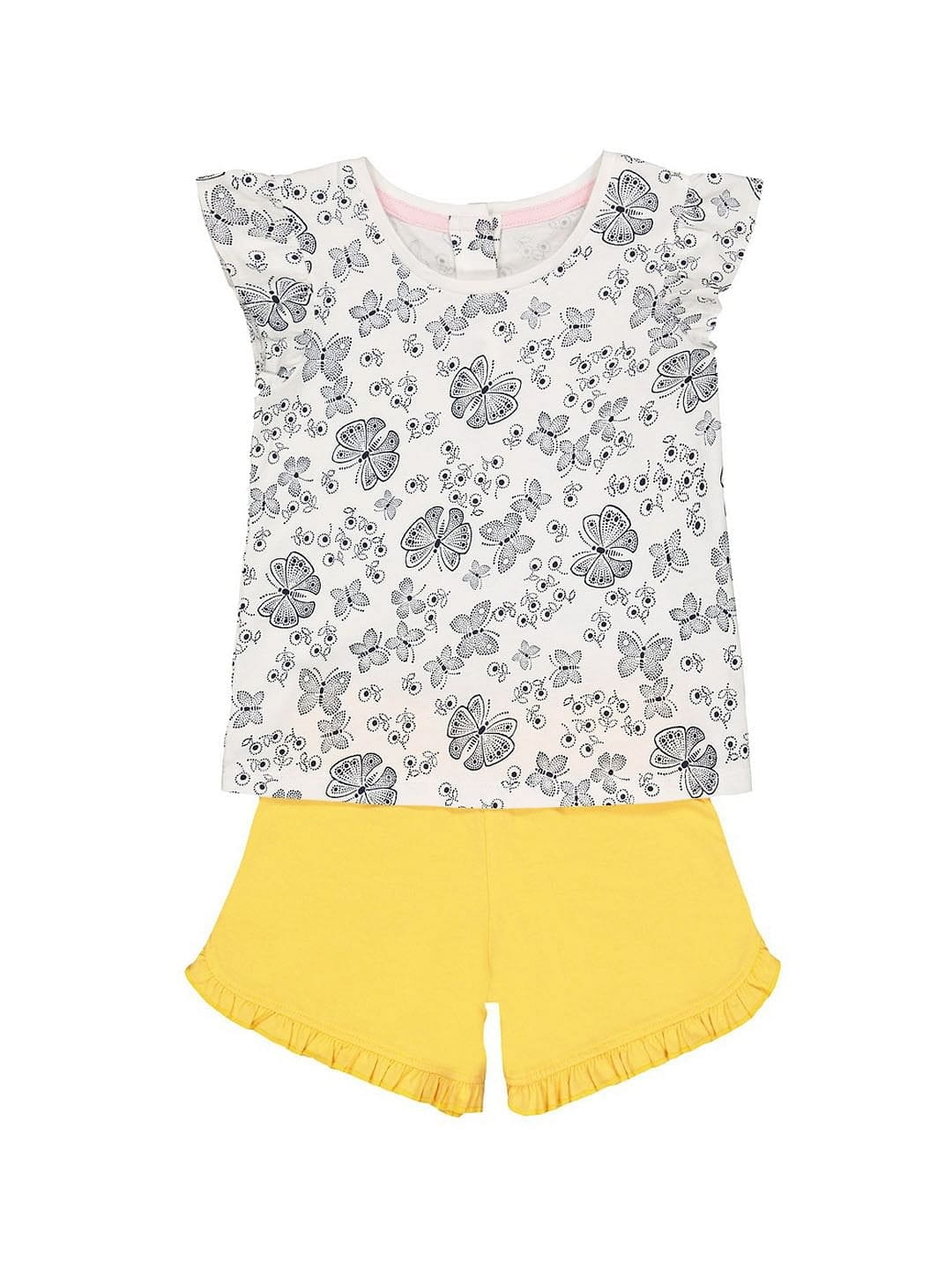 Mothercare | Butterfly T-Shirt and Shorts Set 0