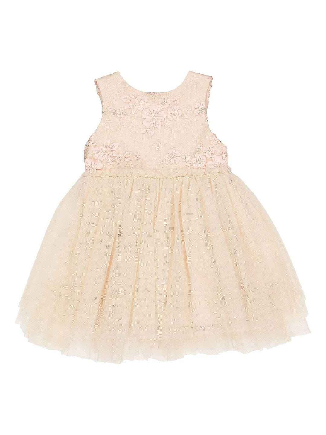 Pink Flower Twofer Dress