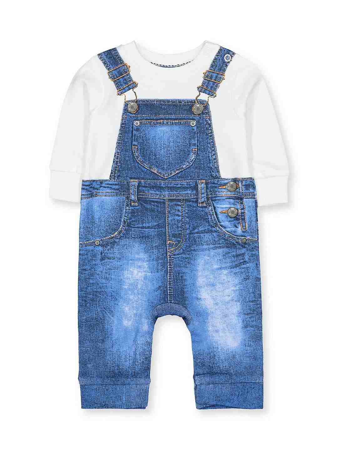 Denim Dungarees Tromp D'Oleil All In One