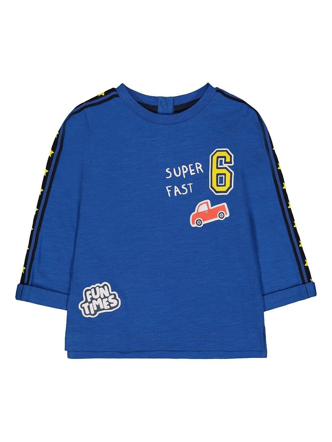 Mothercare | Blue Super Fast Car T-Shirt 0