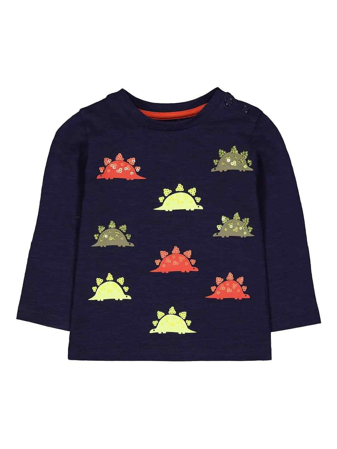 Navy Sequin Dinosaur T-Shirt