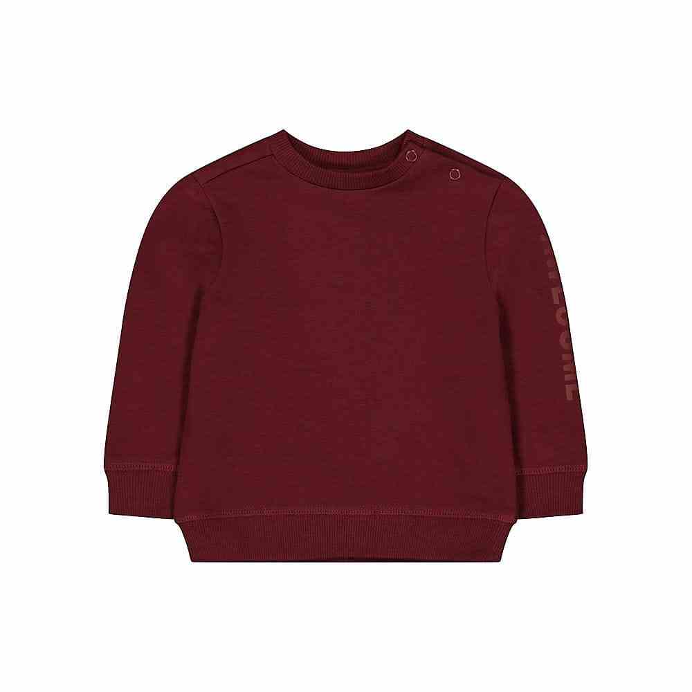 Boys Full Sleeves Sweatshirt -Maroon