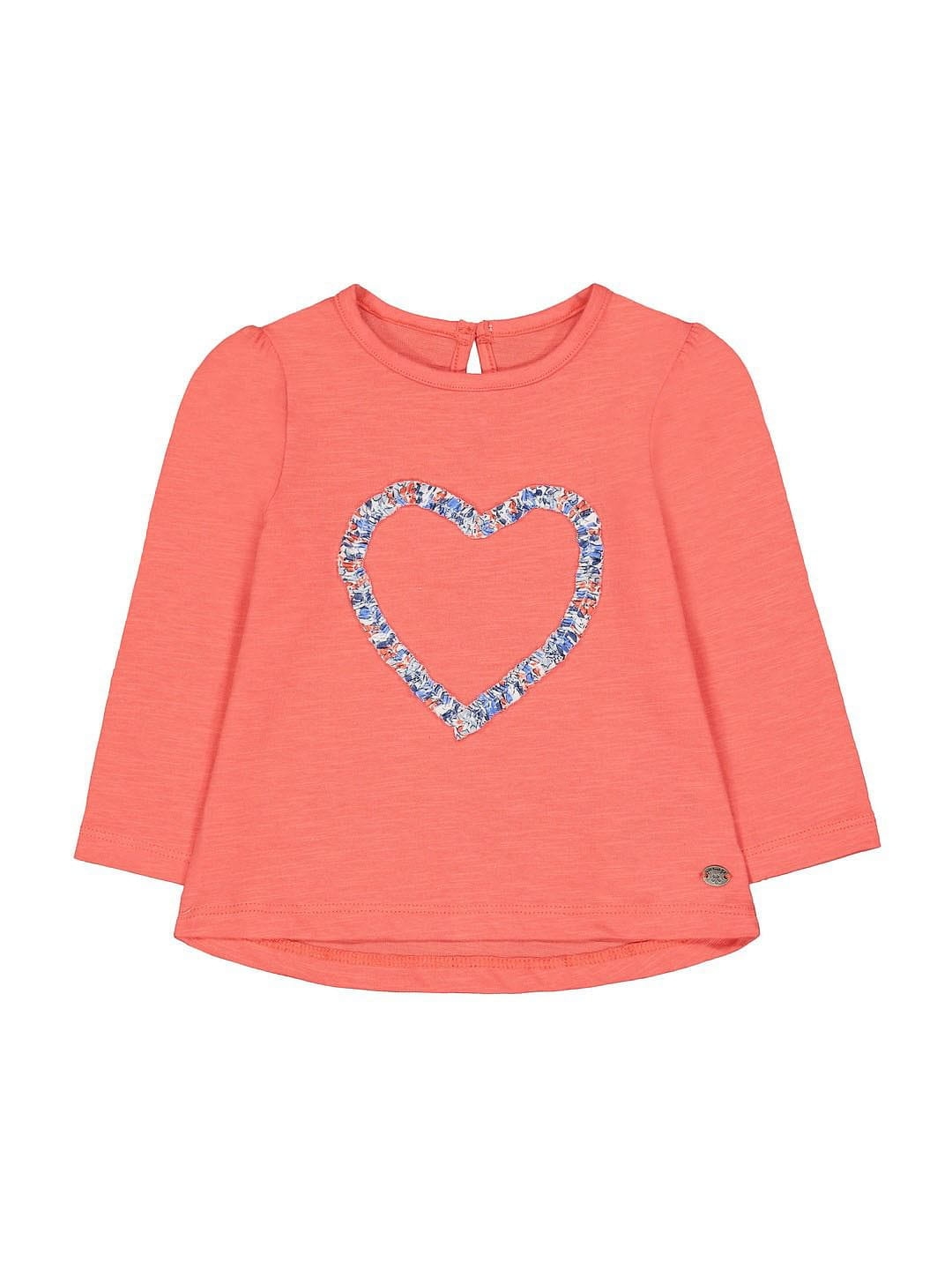 Mothercare | Coral Heart T-Shirt 0