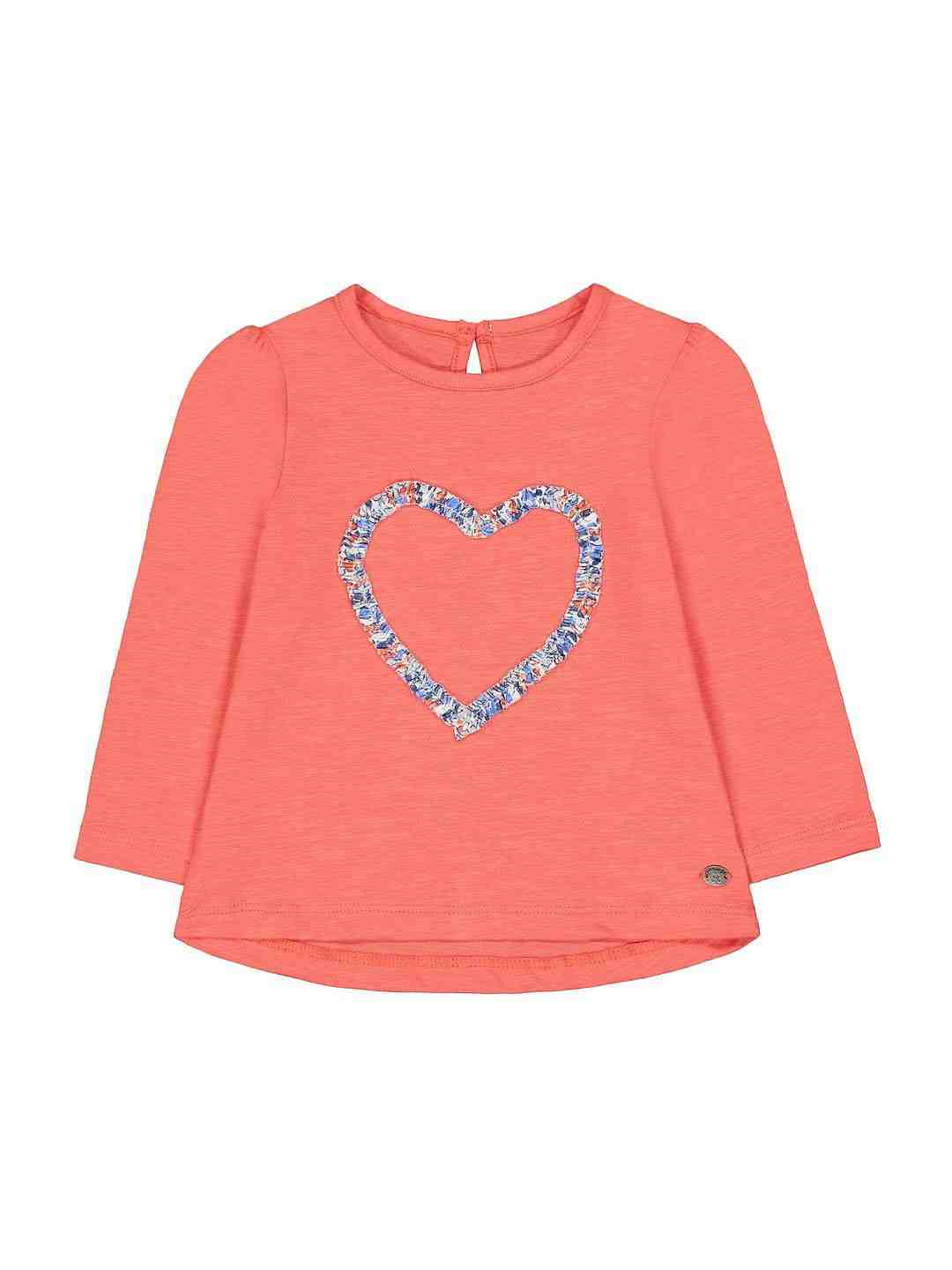 Mothercare | Coral Heart T-Shirt 0