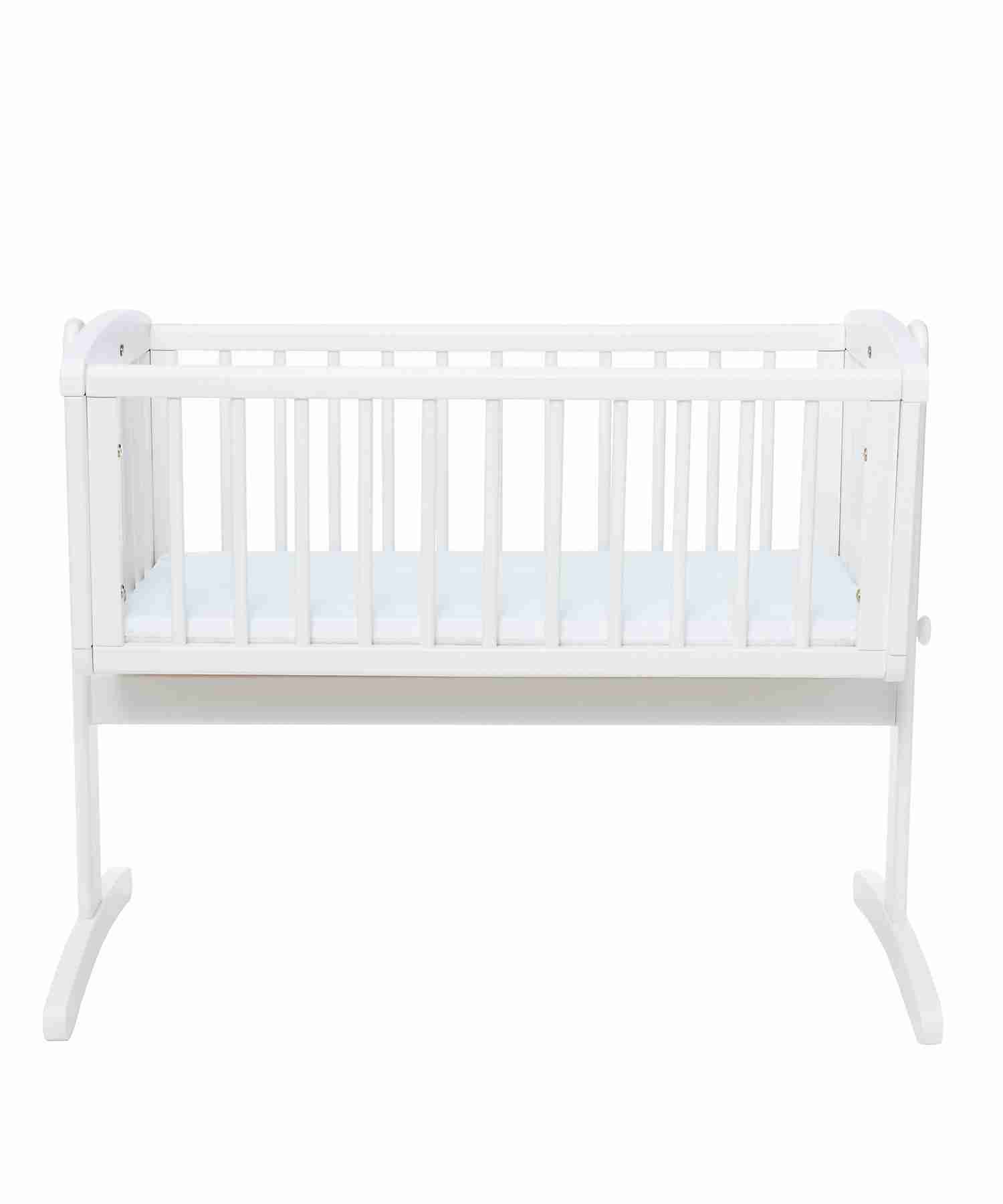 Mothercare Unisex Swinging Baby Cots and Cribs - White