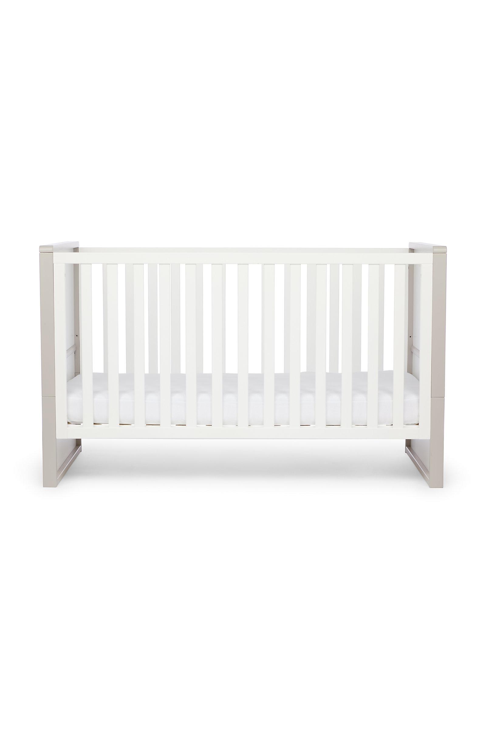Mothercare Unisex Hartland Baby Cots and Cribs - Grey