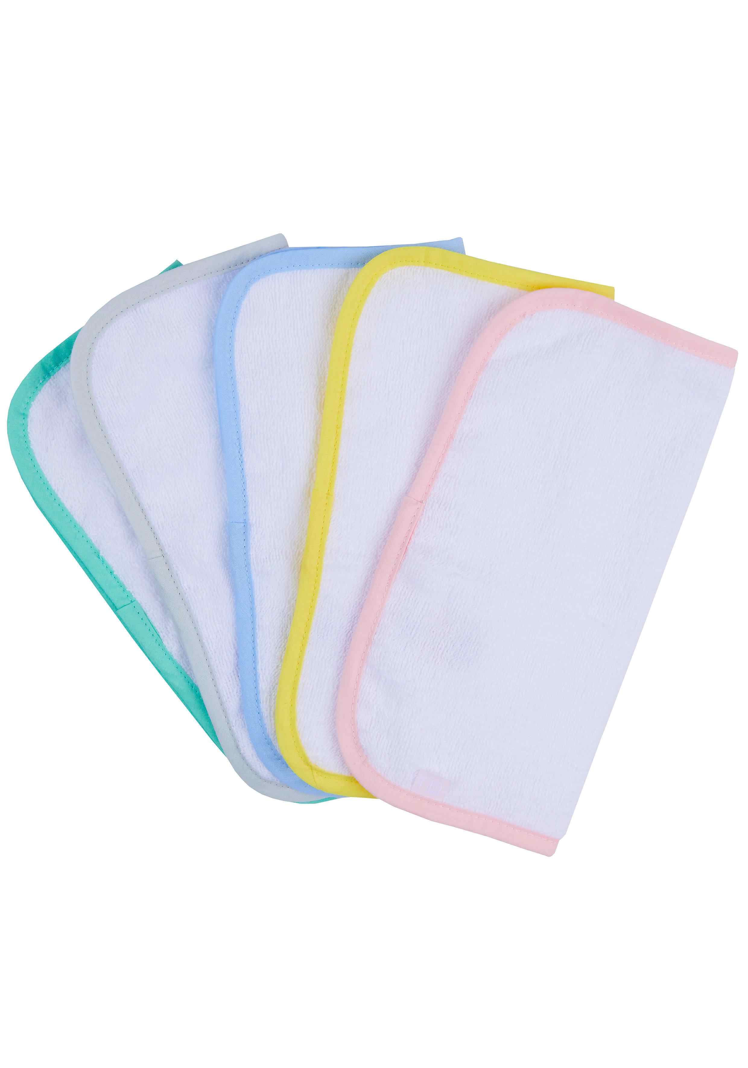 Mothercare Pastel Flannels - Pack of 5 - Multicolor