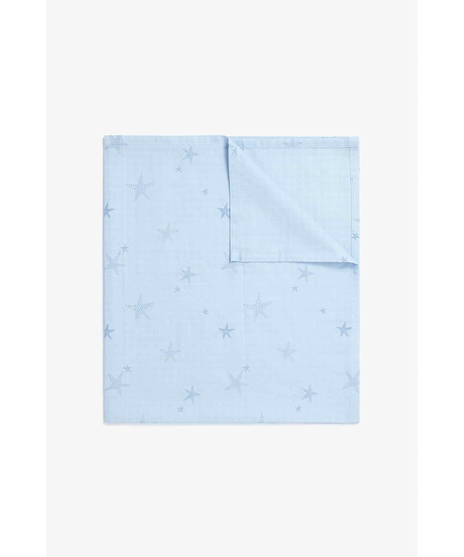 Mothercare Boys 0-36M Muslins - Pack of 2 - Blue