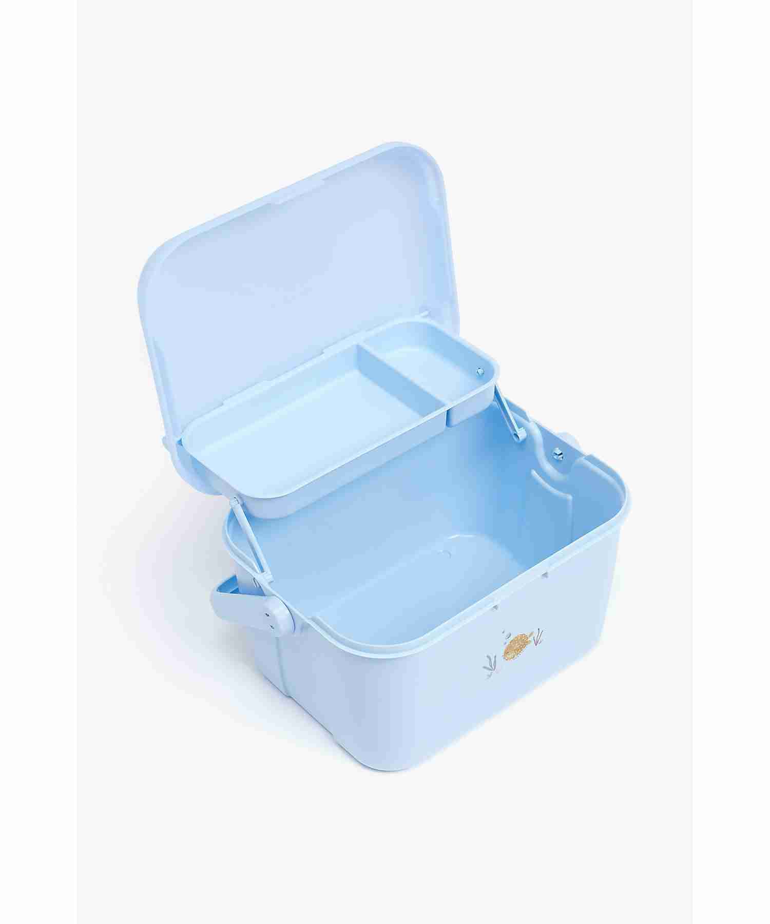 Mothercare Boys Organiser Bath Stands and Box - Blue