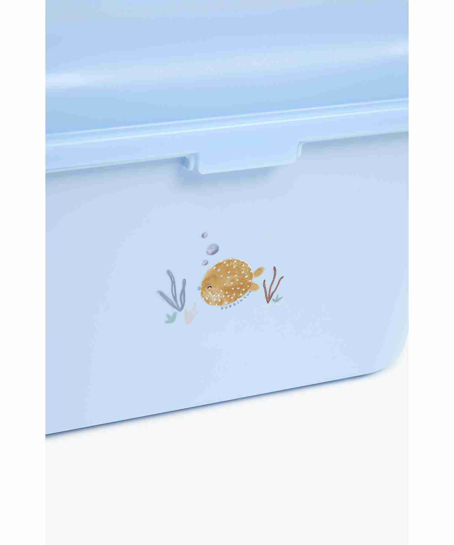 Mothercare Boys Organiser Bath Stands and Box - Blue