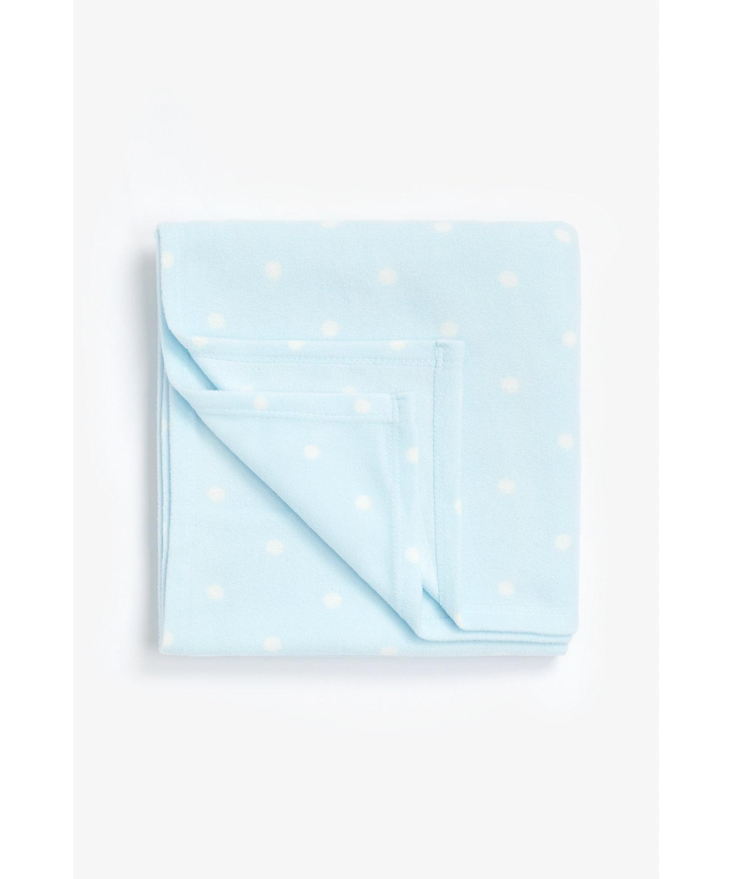 Mothercare Boys Soft Baby Blankets - Blue