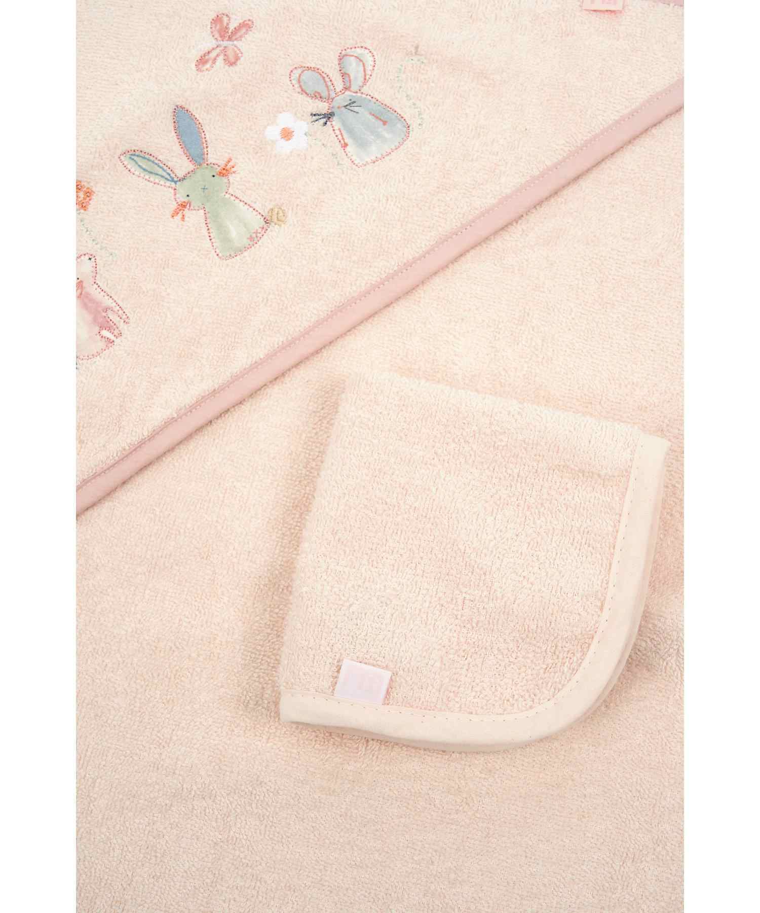 Mothercare Girls Drain And Plug Baby Bath Tub - Pink
