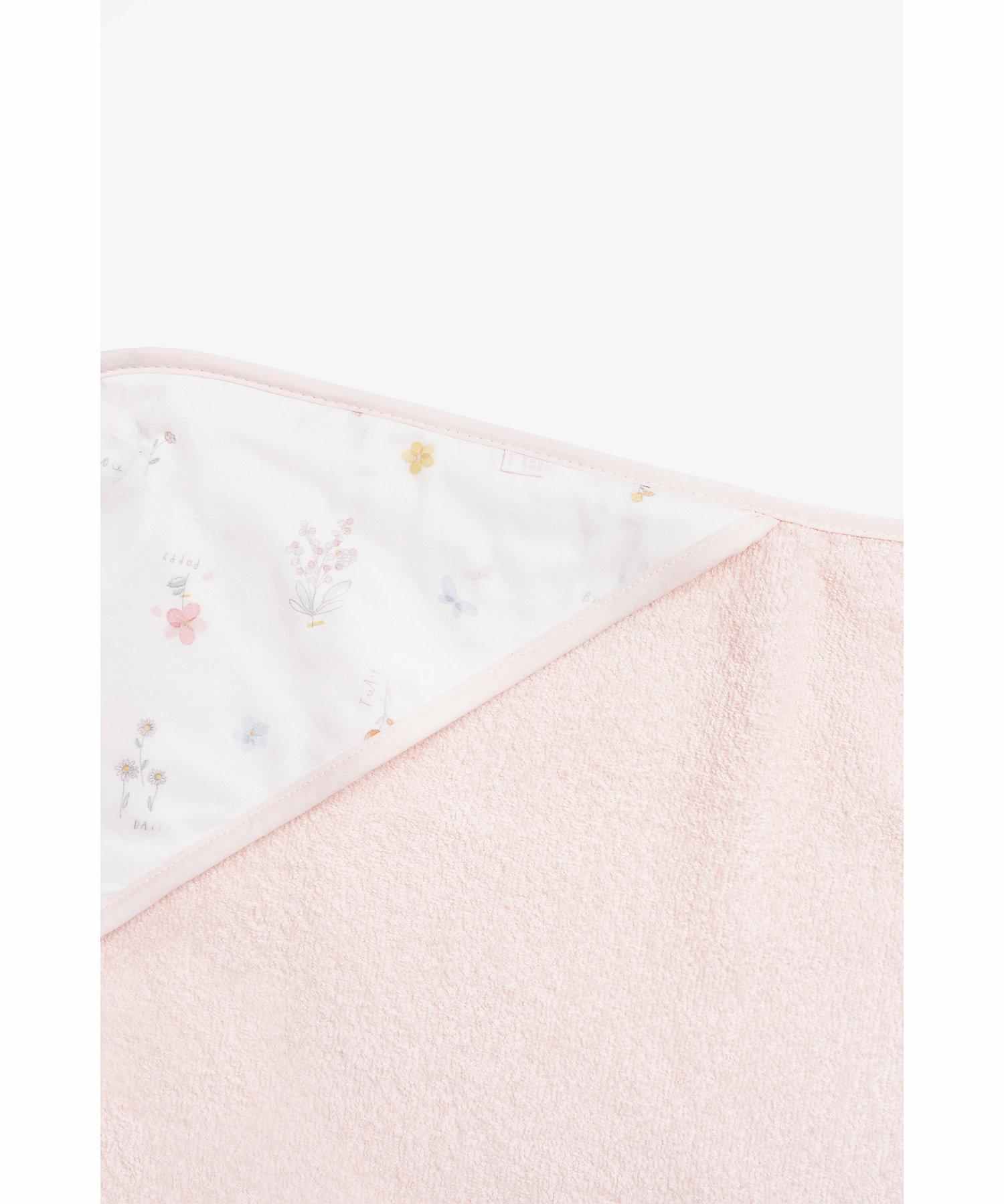 Mothercare Flutterby Cuddle N Dry Towelling Mit Set - Pack of 2 - Pink