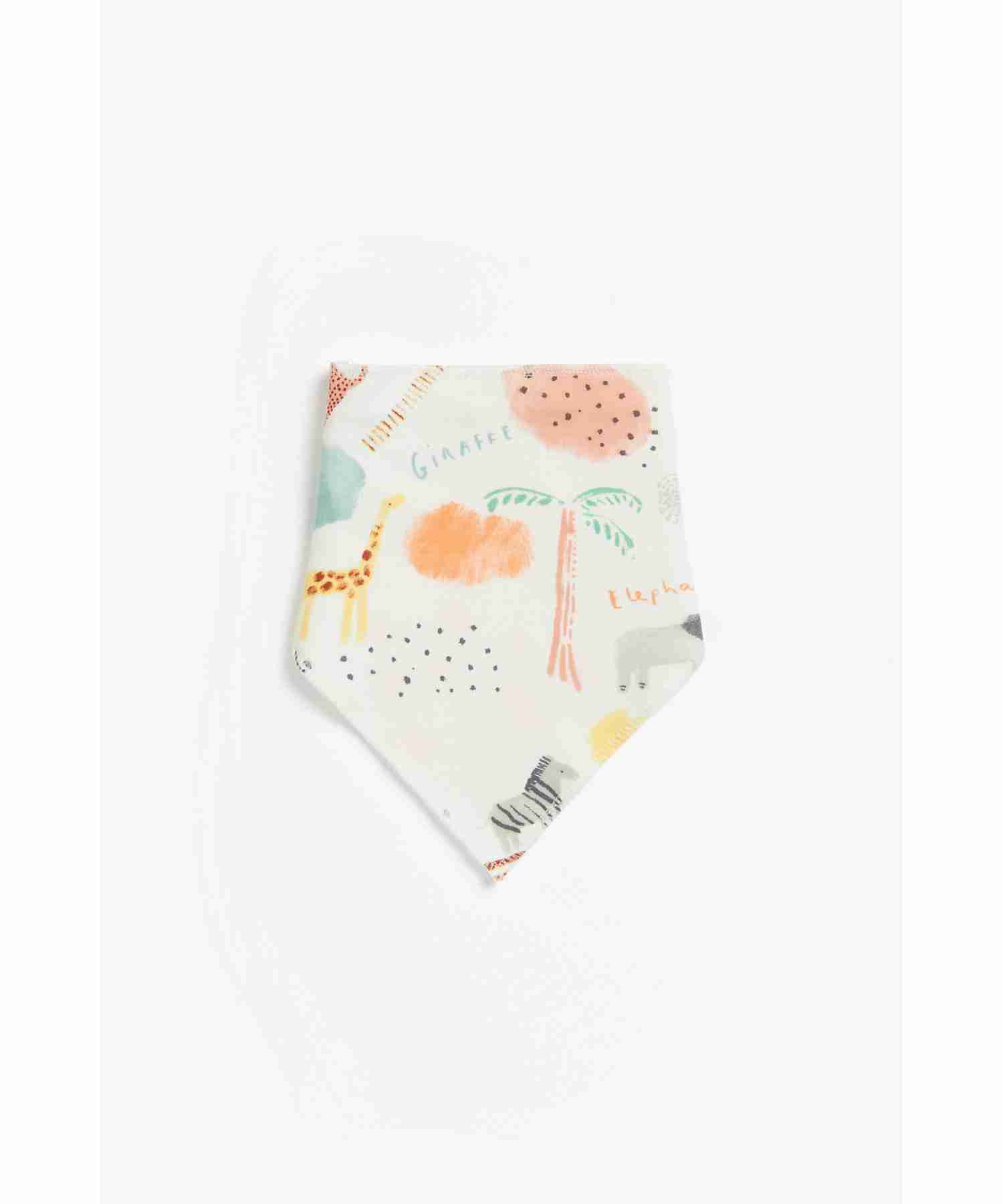 Mothercare Animal Kingdom Dribbler - Pack of 3 - Multicolor