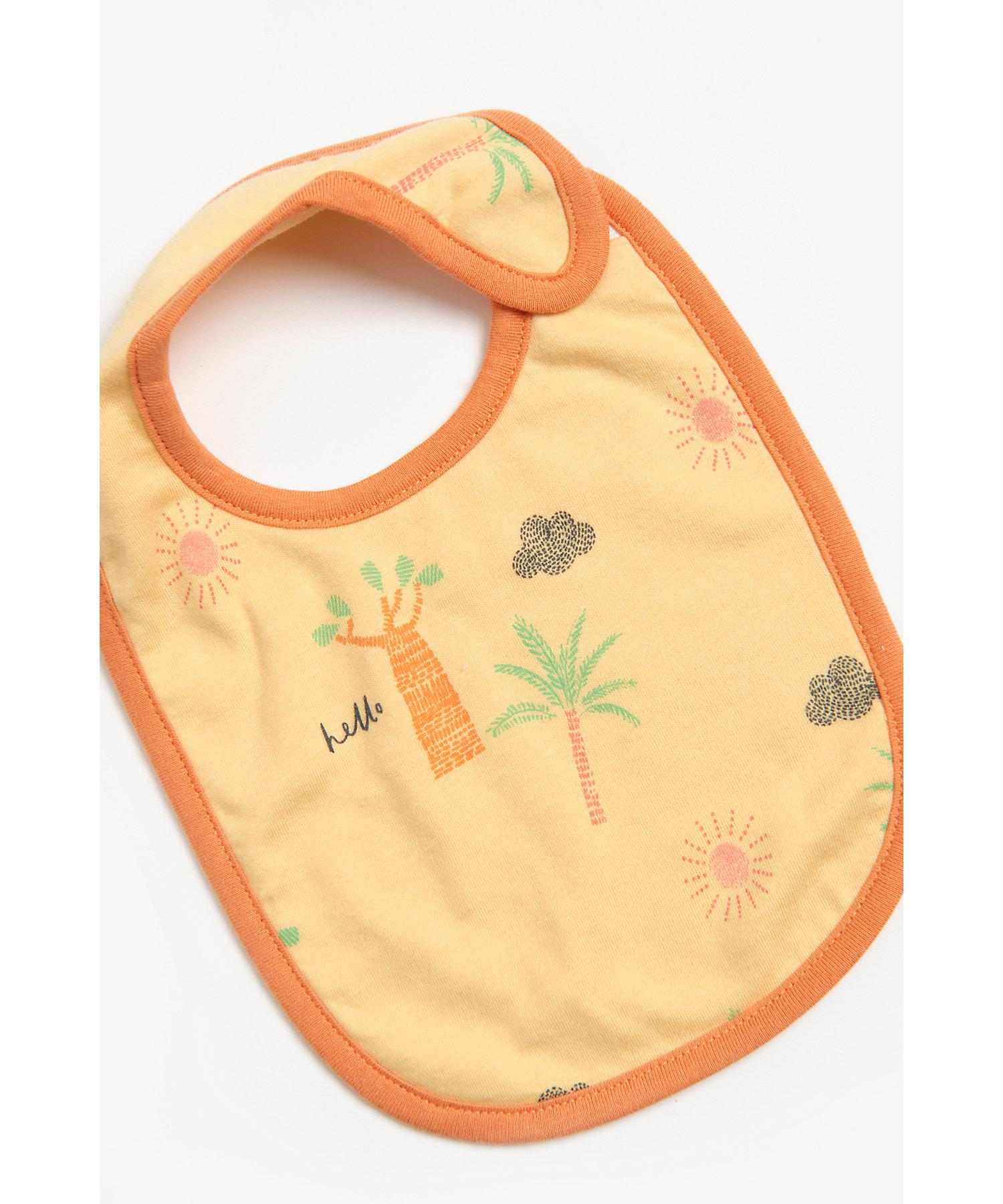 Mothercare Animal Kingdom Mummy Daddy Bibs - Pack of 3 - Multicolor