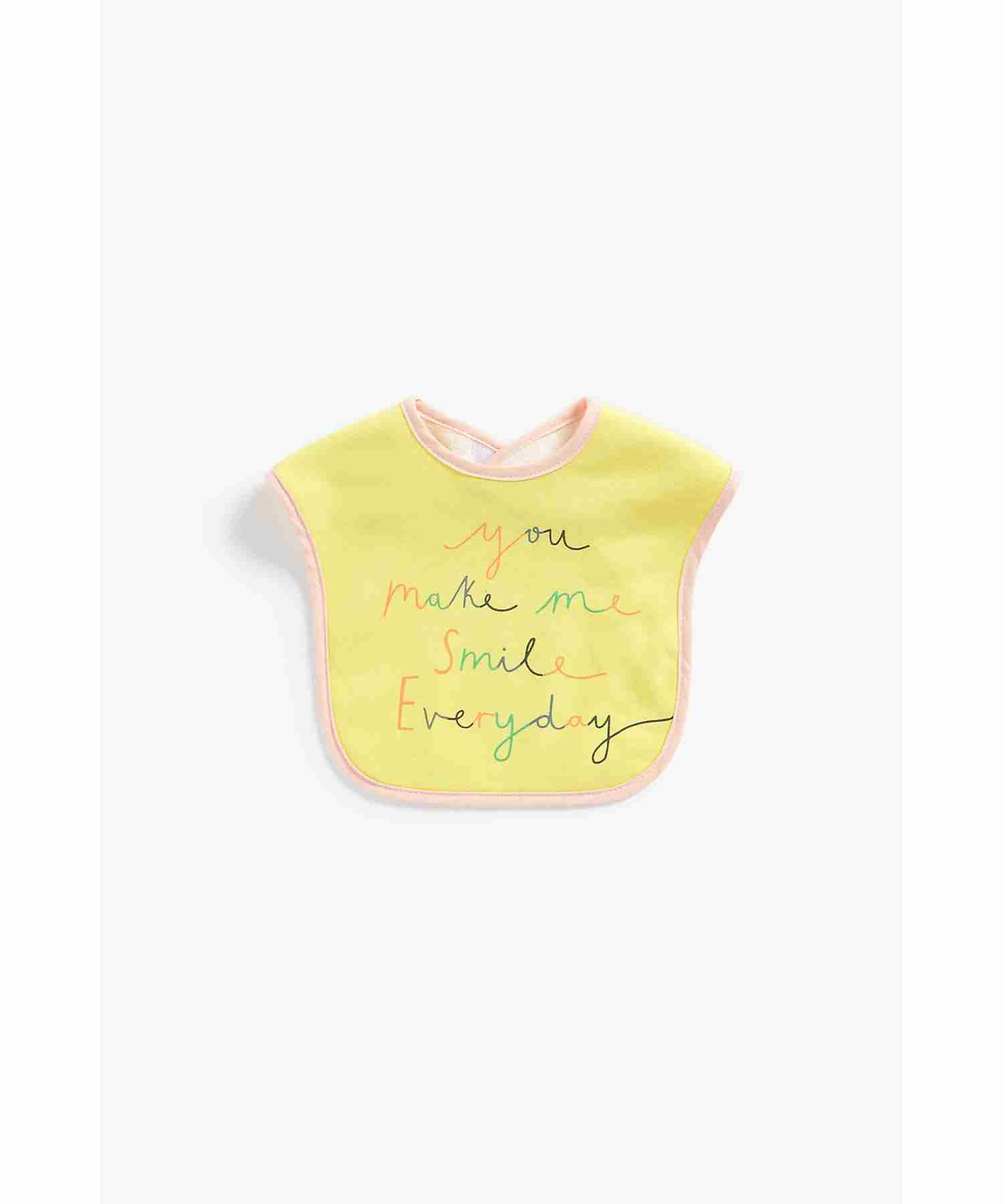 Mothercare Sunshine Toddler Bibs - Pack of 3 - Yellow