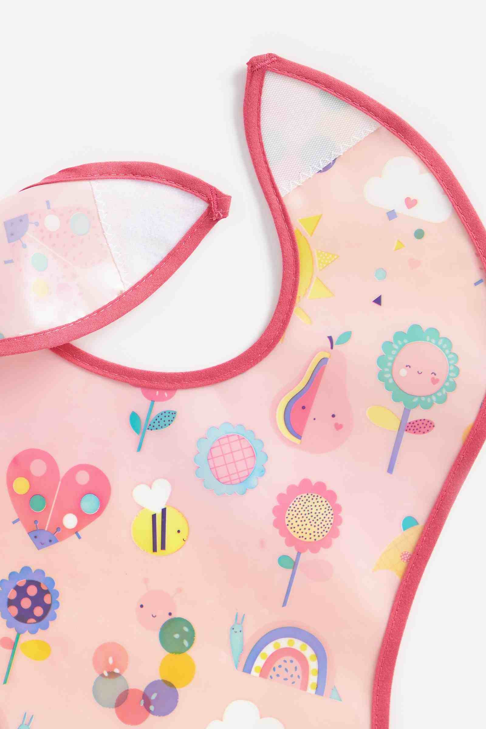Mothercare Sunshine Crumb-Catcher Bibs - Pack of 2 - Yellow