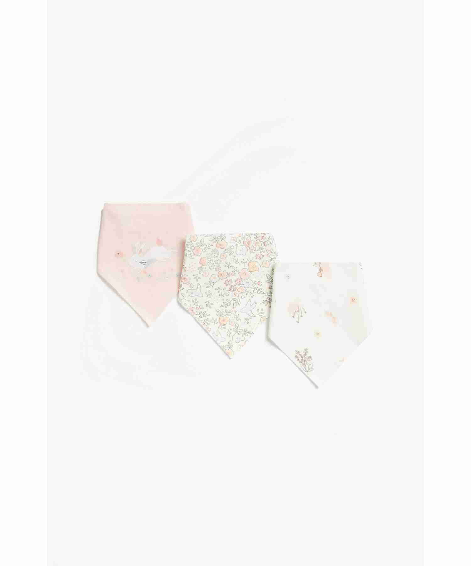 Mothercare Flutterby Dribbler - Pack of 3 - Multicolor