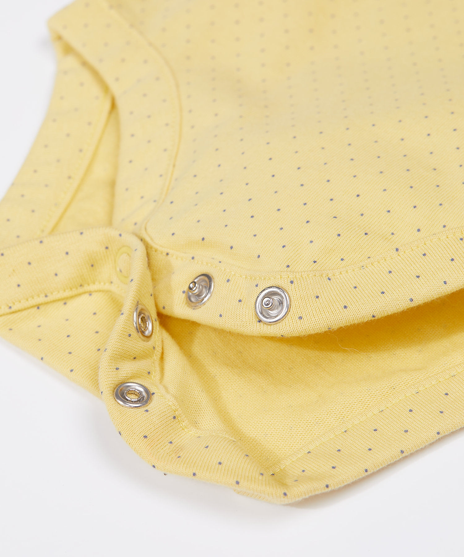 Mothercare | Girls Sleeveless Bodysuit Frill Details - Yellow 3