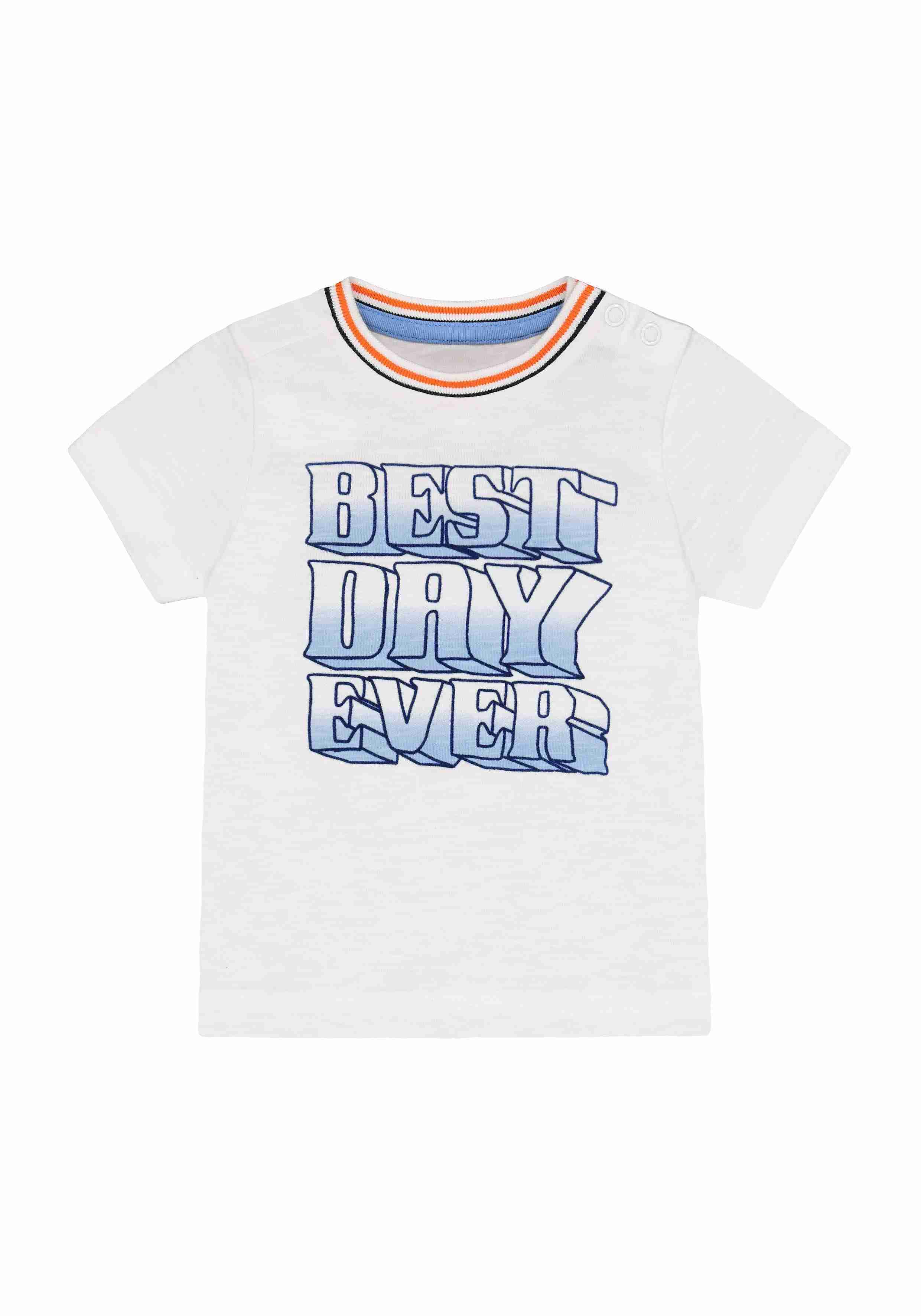 White Printed T-Shirt