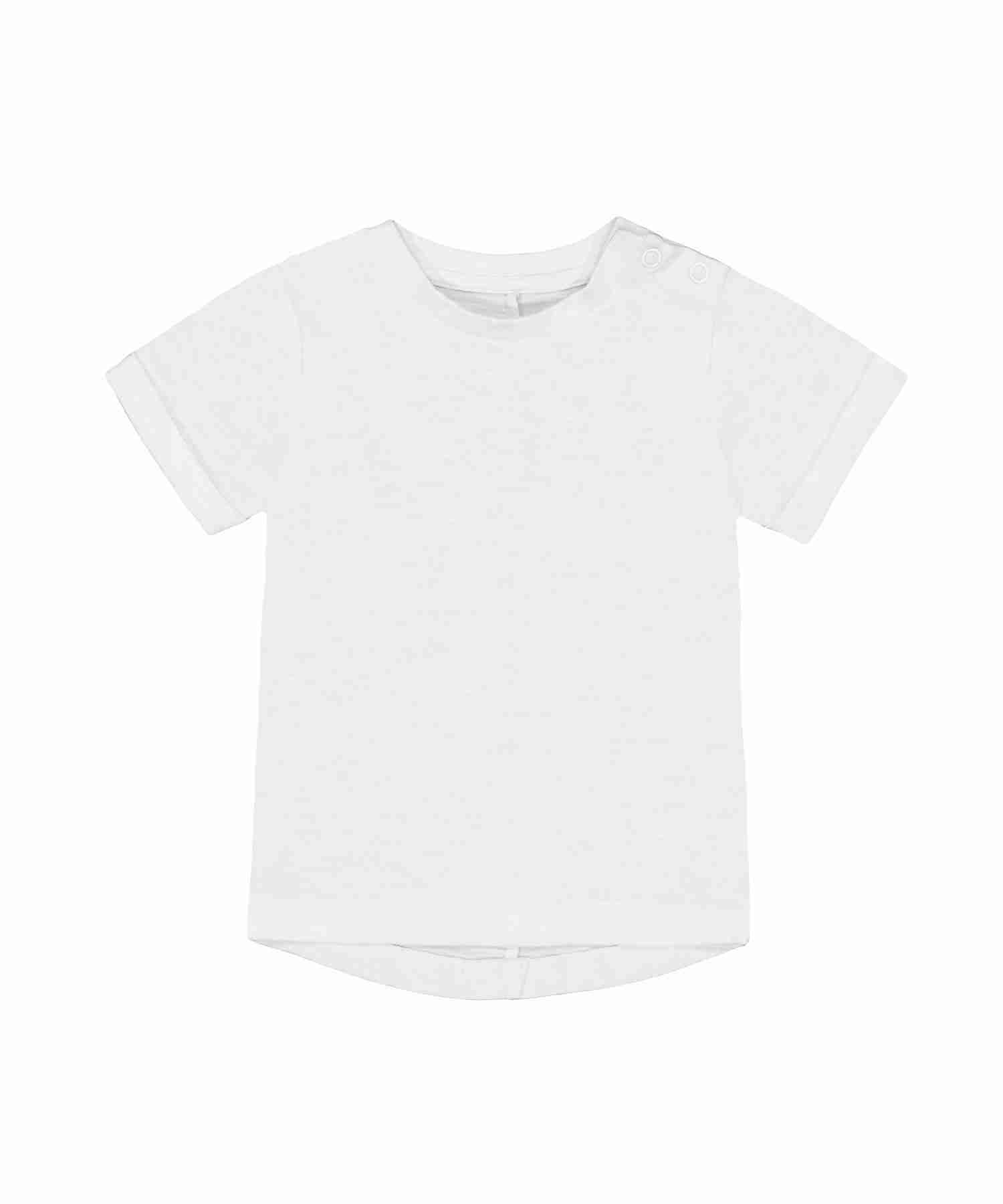 Mothercare Boys 100% Cotton Half Sleeves T-Shirt - White