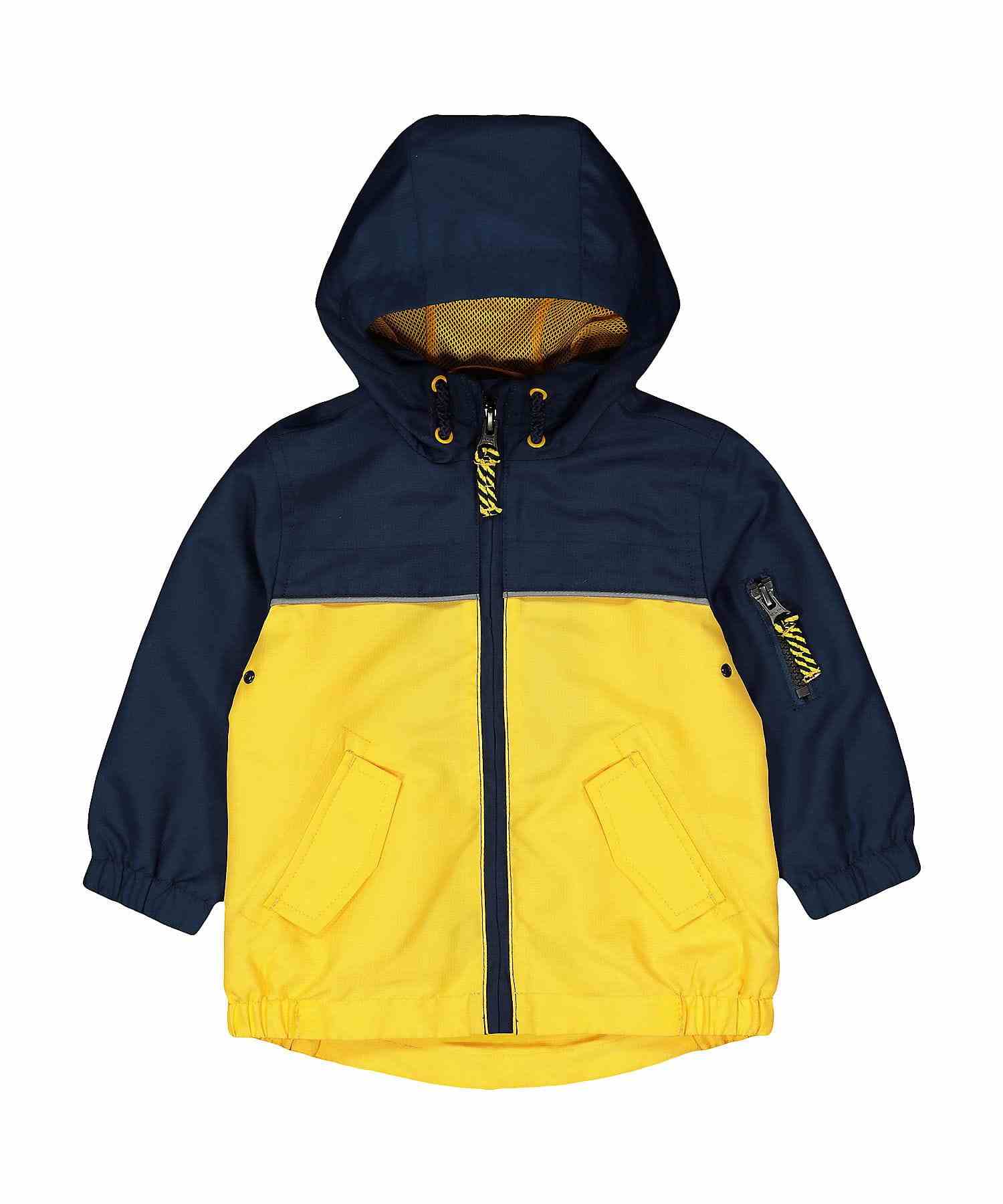 Boys Full Sleeves Jacket -Yellow
