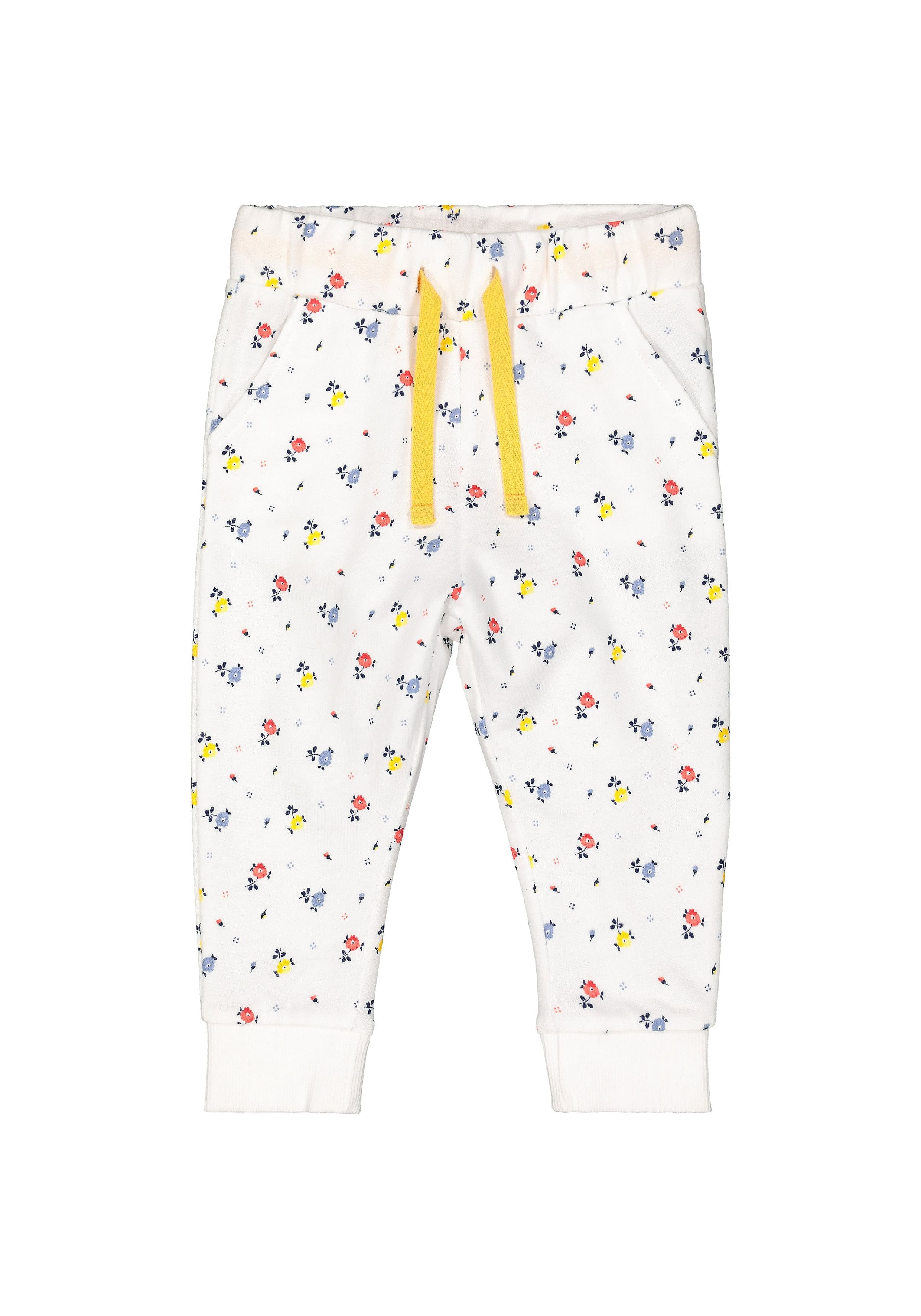 Mothercare | Girls Joggers Floral Print - White 0