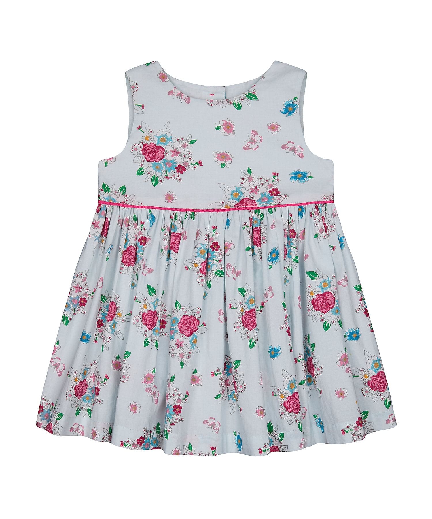 Mothercare | Turquoise Floral Dress 0