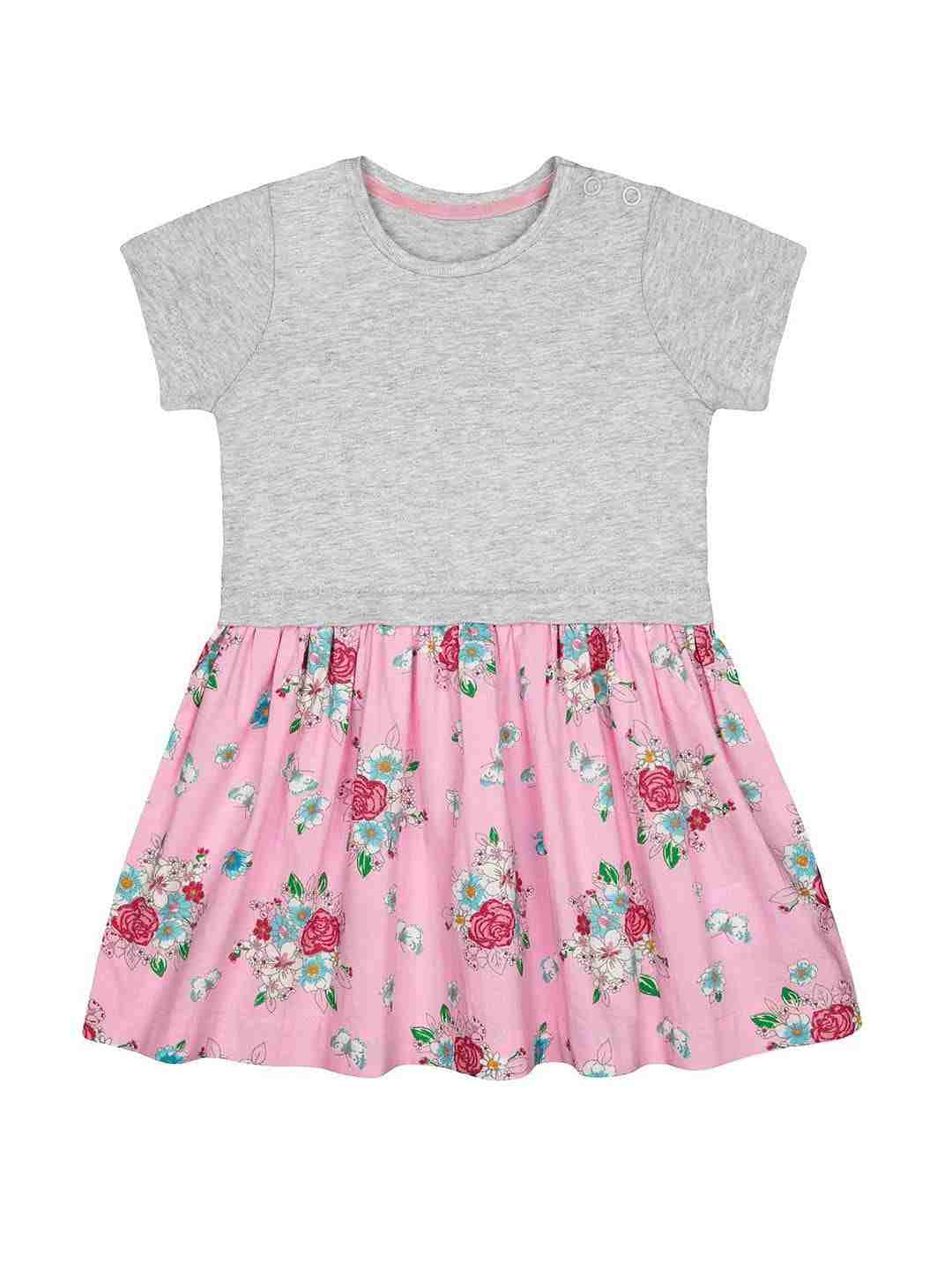 Floral Twofer Dress