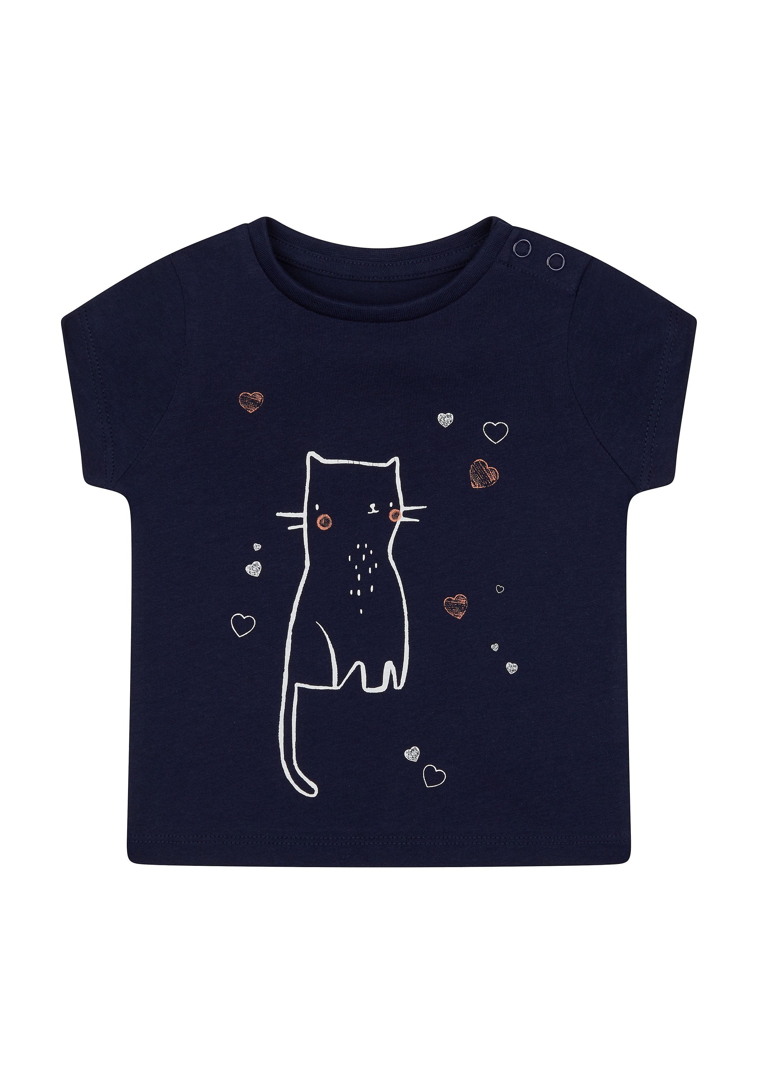 Mothercare | Navy Printed T-Shirt 0