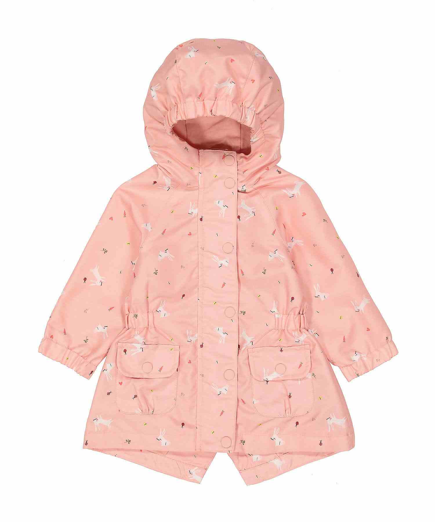 Girls Full Sleeves Jacket -Pink
