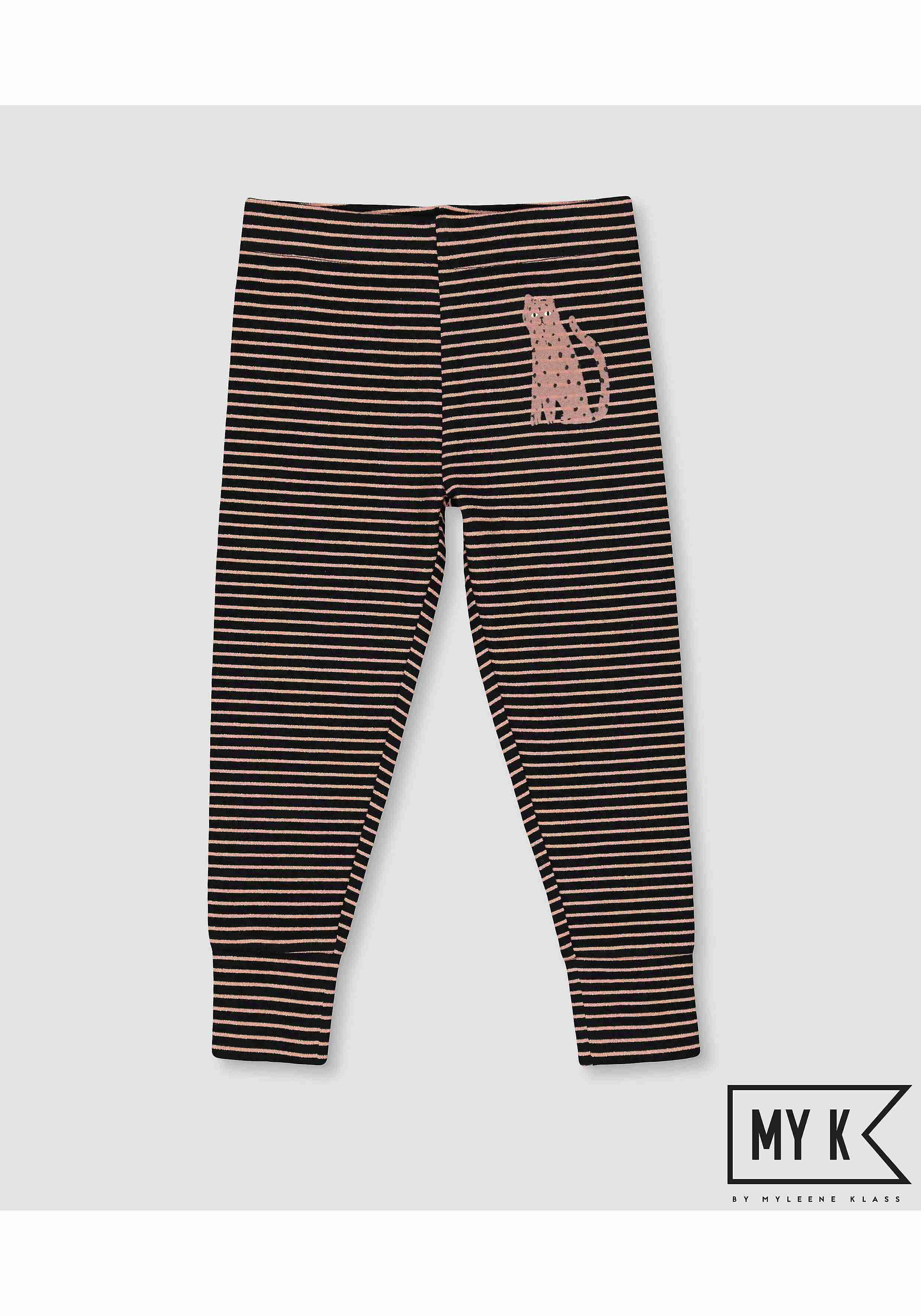 Girls Leggings  - Black