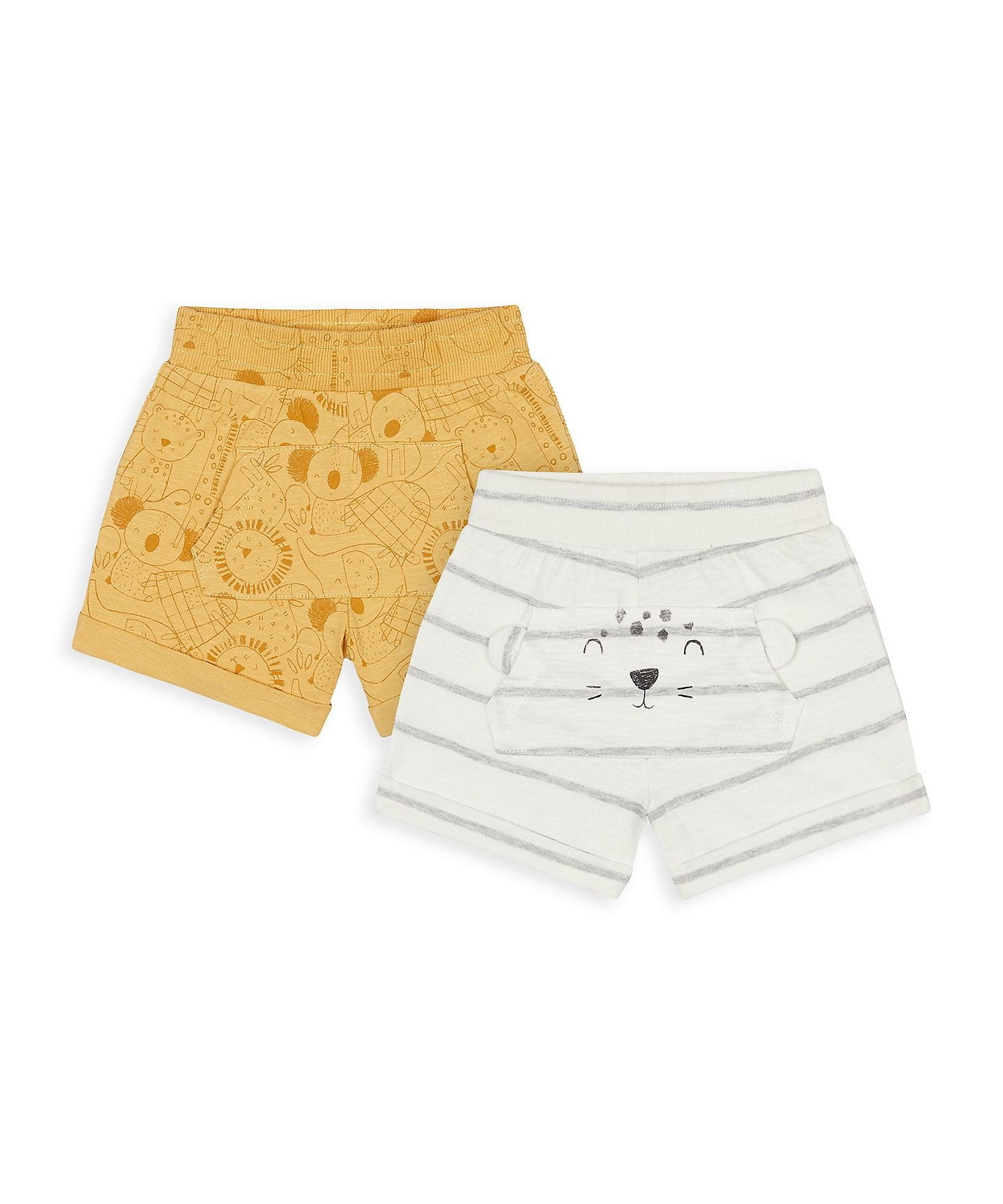 Mothercare | Boys Shorts Printed - Yellow 0