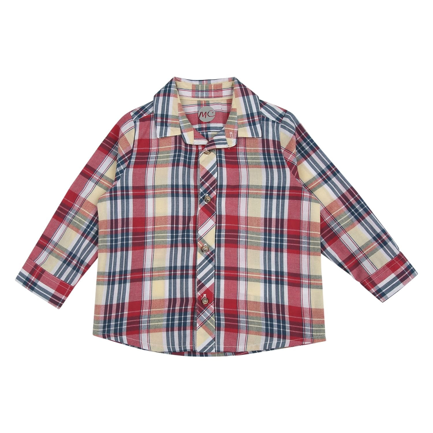 Mothercare | Boys Half sleeves Check Shirt - Multicolor 0