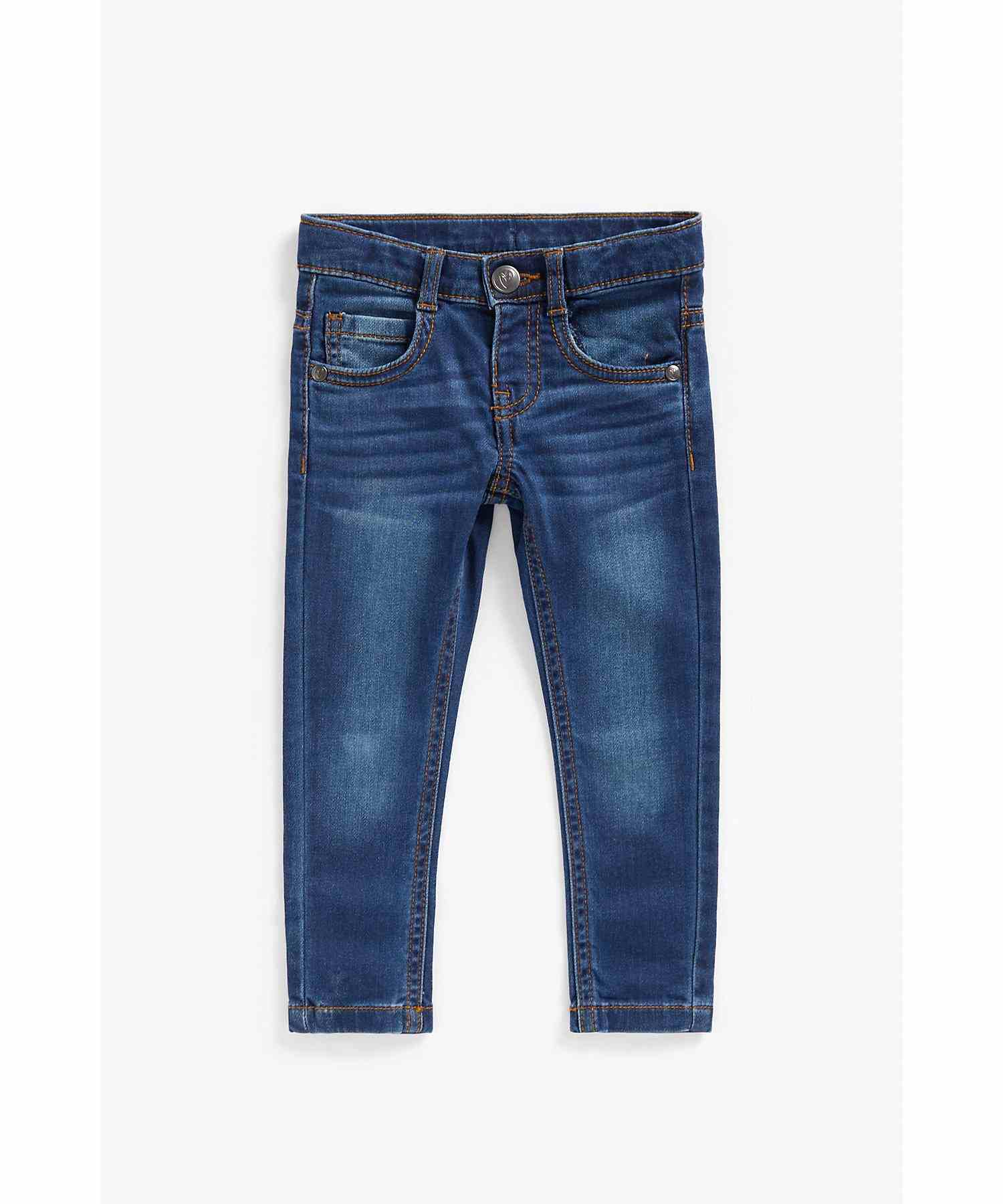 Mothercare Girls 5 - Pocket Style Jeans - Blue