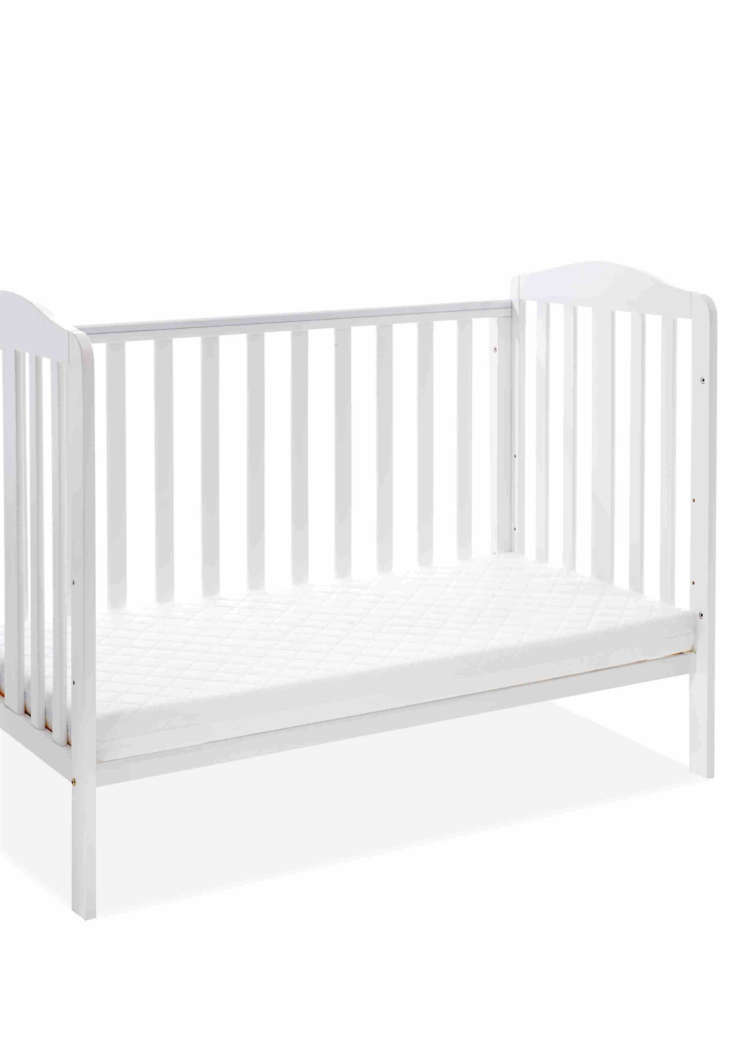 Mothercare Unisex Essential Foam Cot Baby Mattress - White