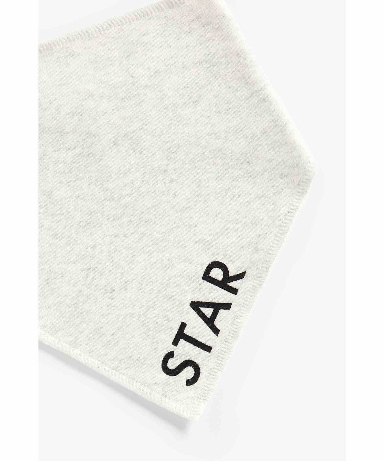 Mothercare Star Dribbler Bibs - Pack of 3 - Multicolor