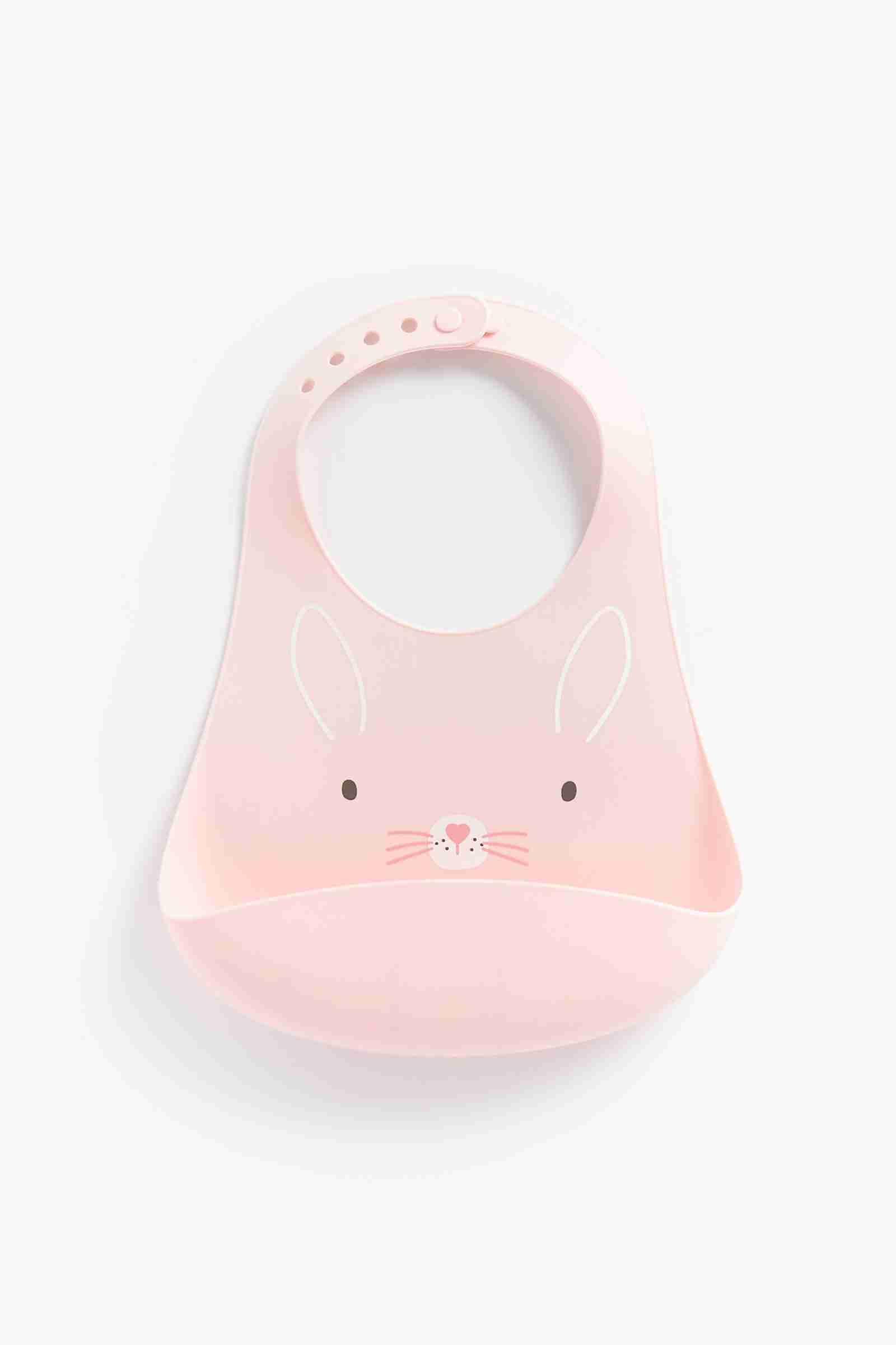 Mothercare Cat and Bunny Crumb-Catcher - Pack of 2 - Pink