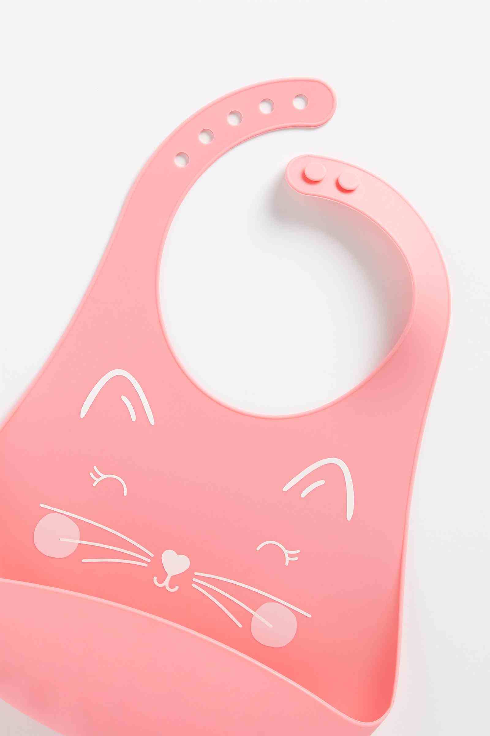 Mothercare Cat and Bunny Crumb-Catcher - Pack of 2 - Pink