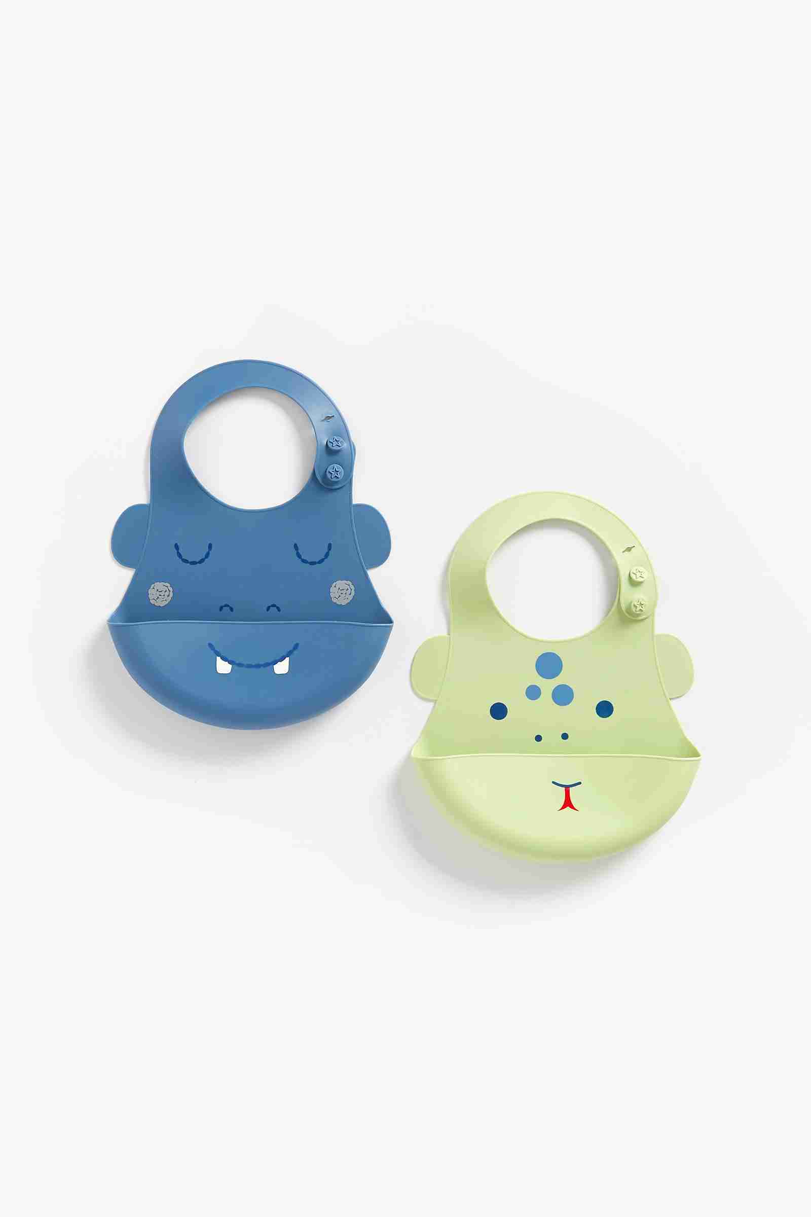 Mothercare Faces Crumb-Catcher - Pack of 2 - Blue