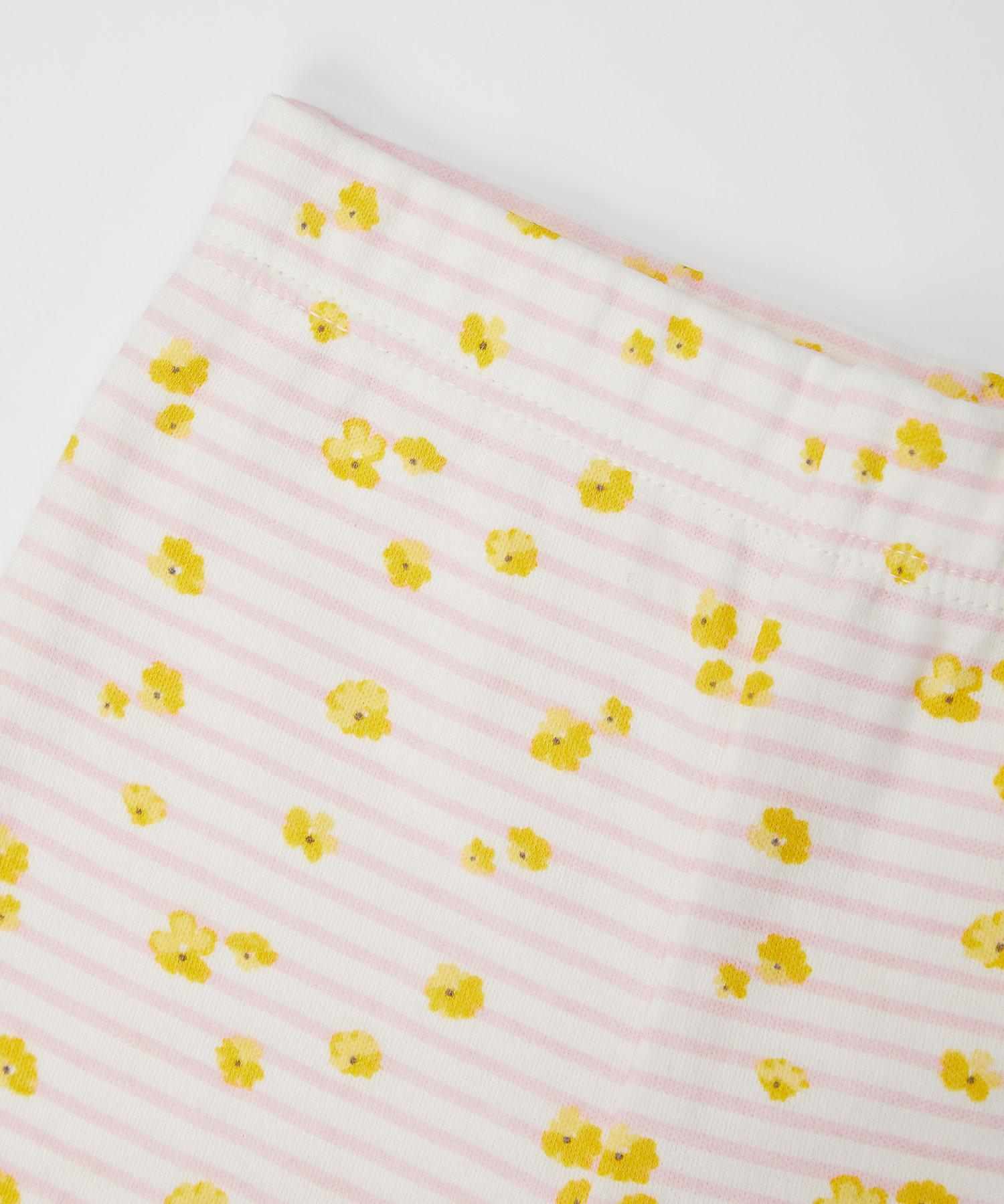 Mothercare Girls 100% Cotton Full Sleeves Gift Set - Yellow