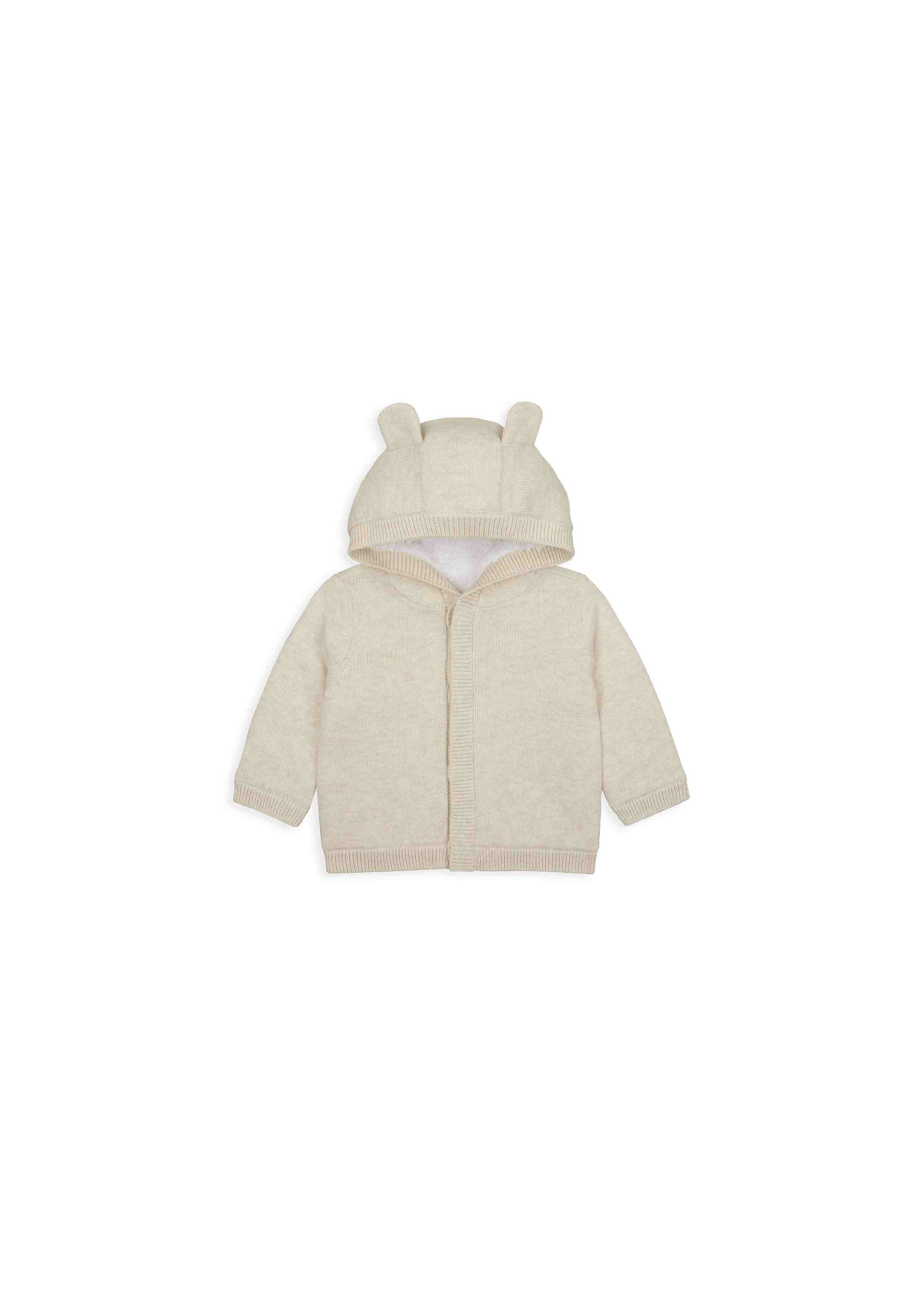 Mothercare Unisex Full Sleeves Sweater - Beige