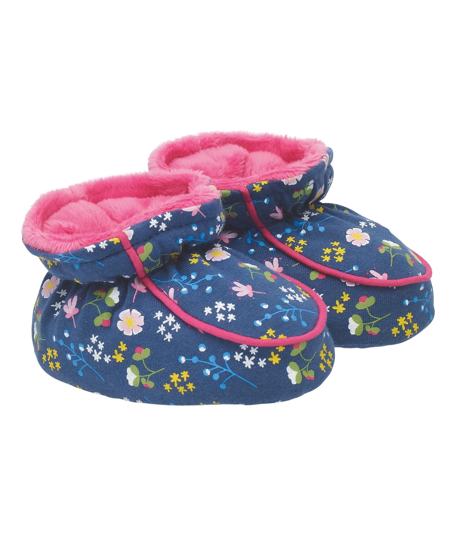 Mothercare | Unisex Booties All Over Print & Bear Design-Pack of 2-Multicolor 0