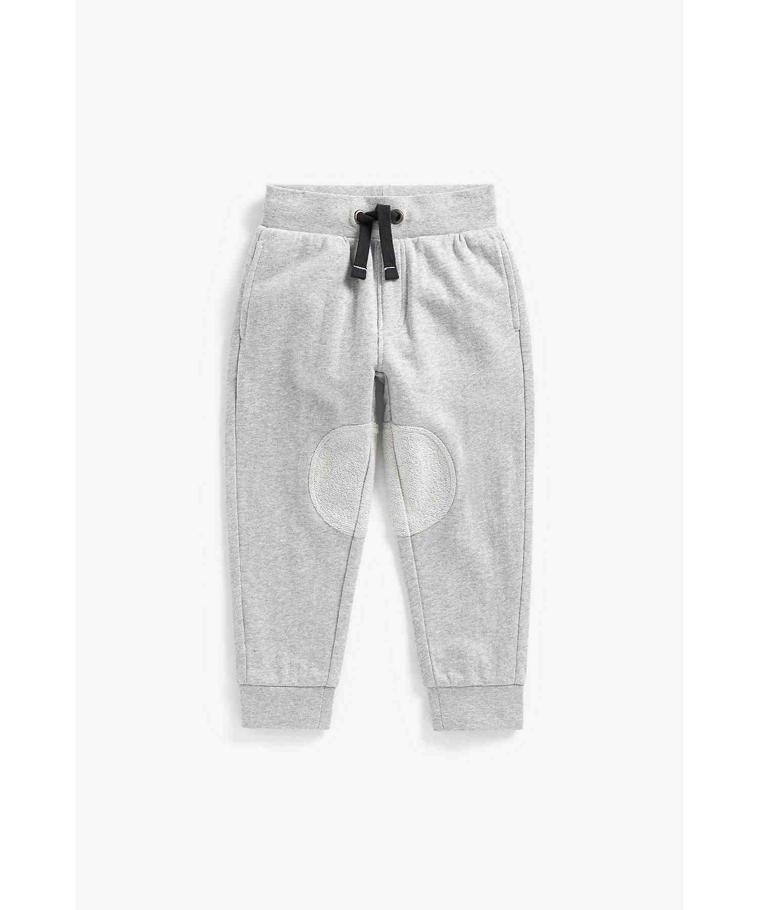 Mothercare Boys Full Sleeves Jogger and Hoodie Set - Grey