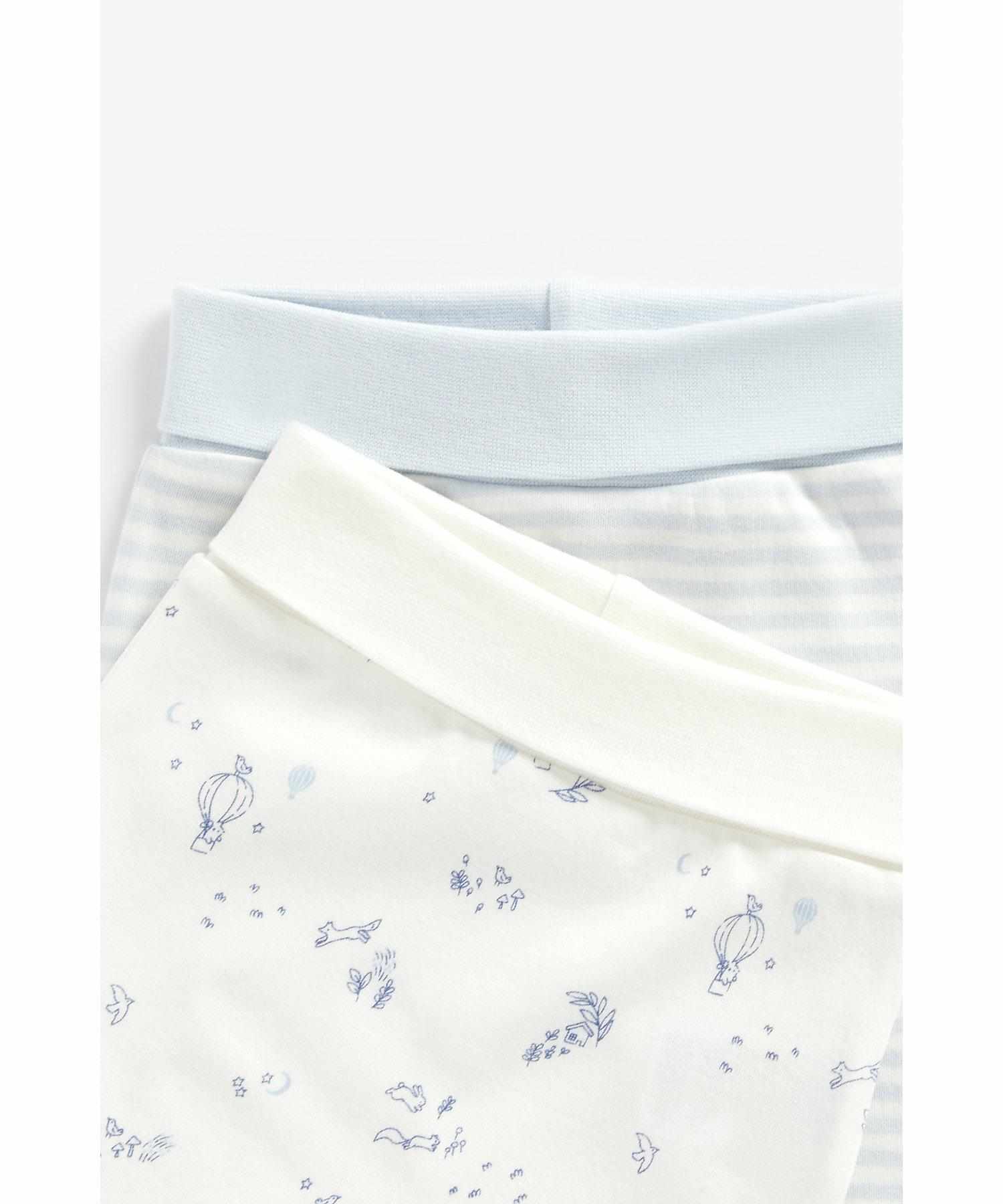 Mothercare Boys Balloon Print Jogger - Pack of 2 - Multicolor