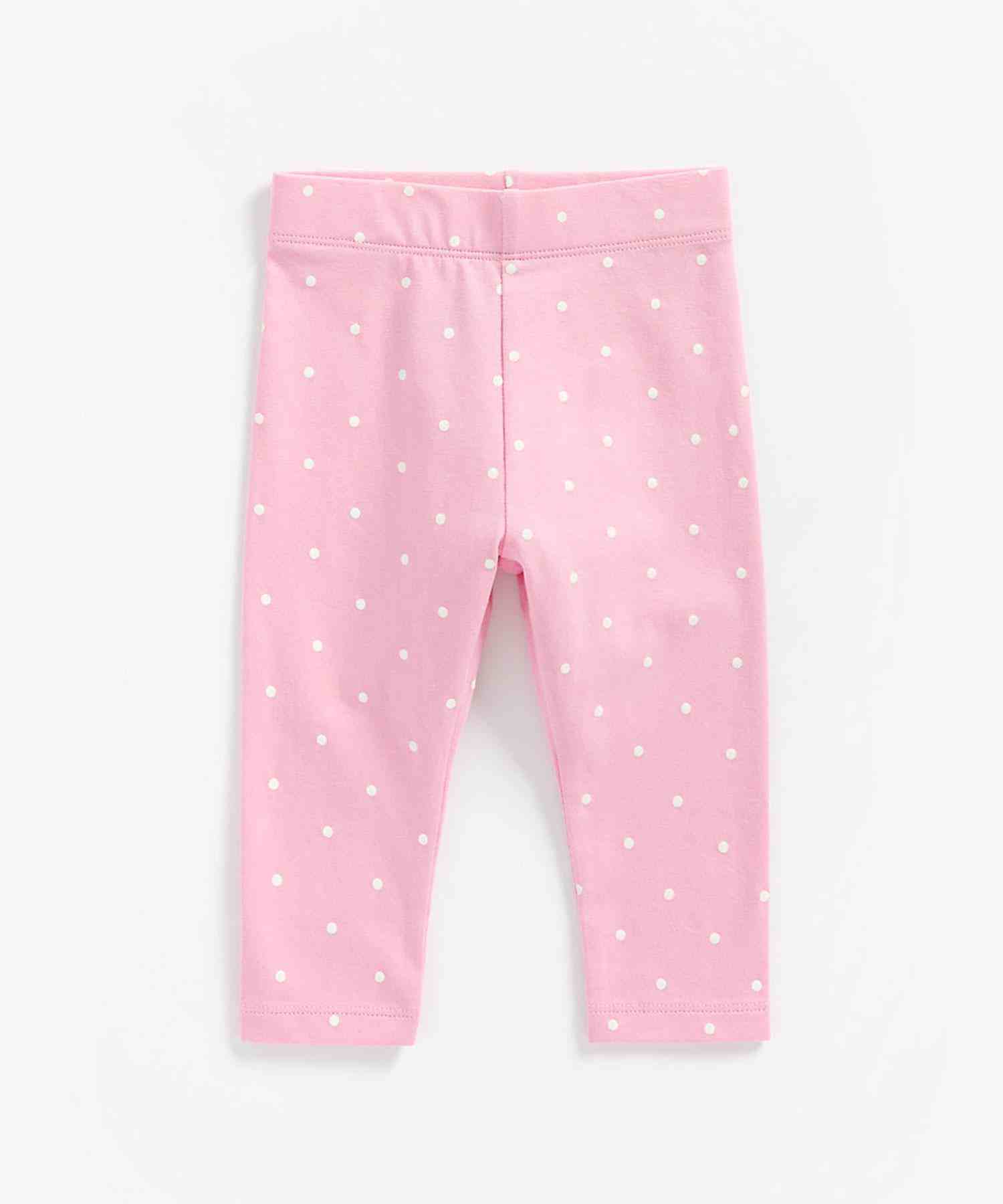 Mothercare Girls stretchy Waistband Leggings - Pink