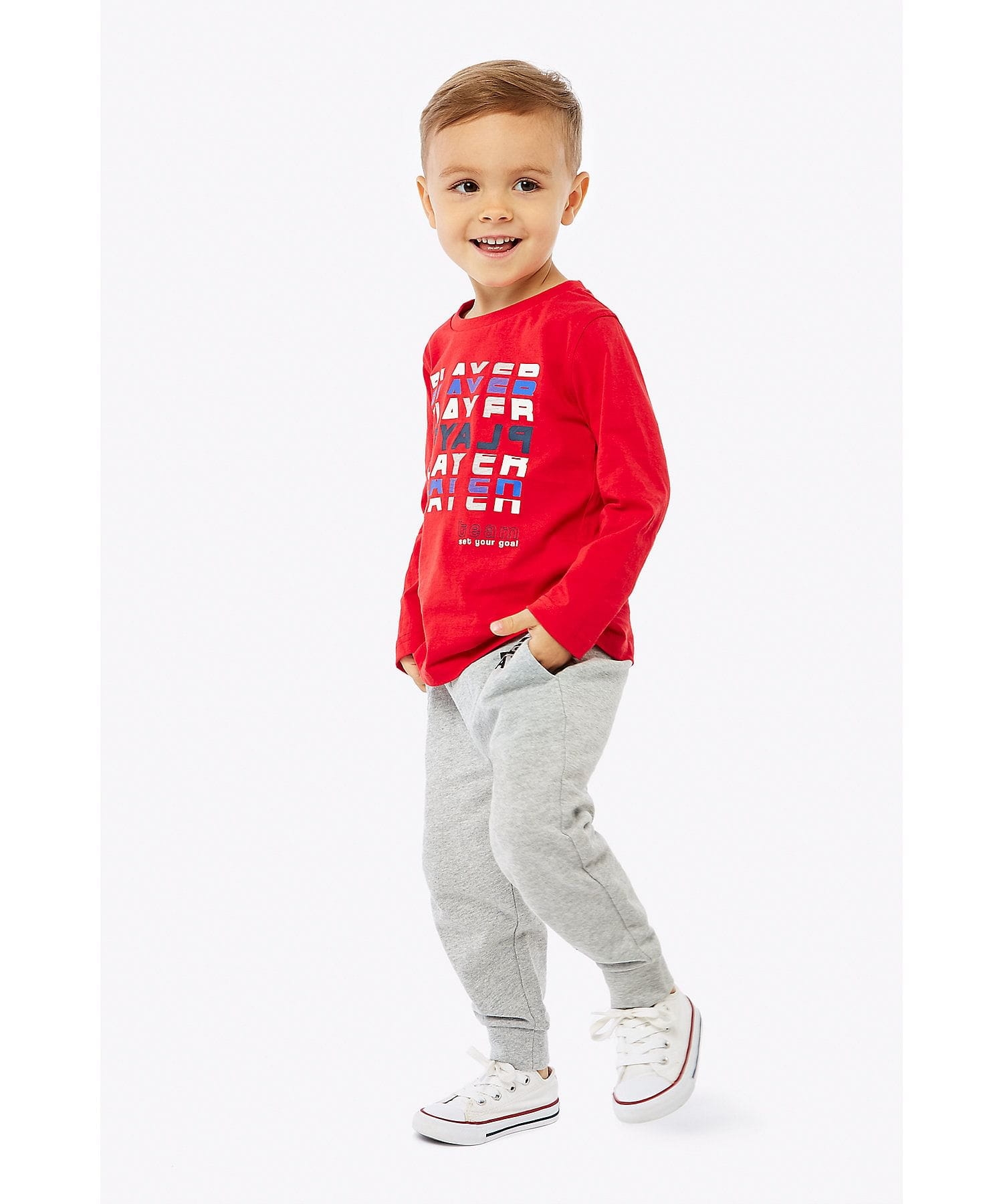 Mothercare | Boys Joggers Text Print - Pack Of 2 - Multicolor 0