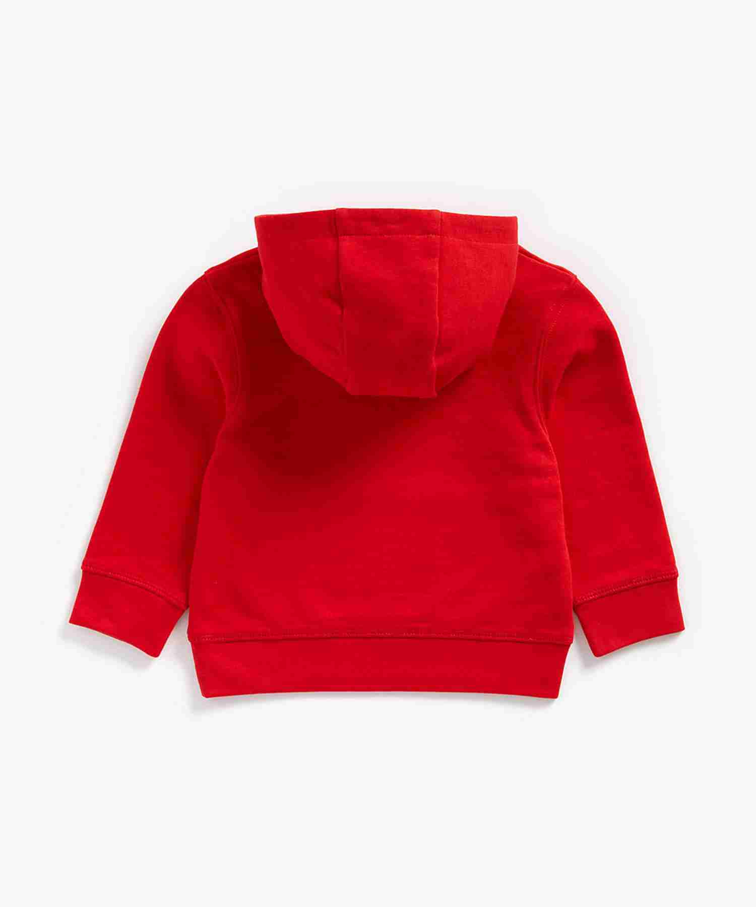 Mothercare Boys 100% Cotton Full Sleeves Sweatshirt - Red