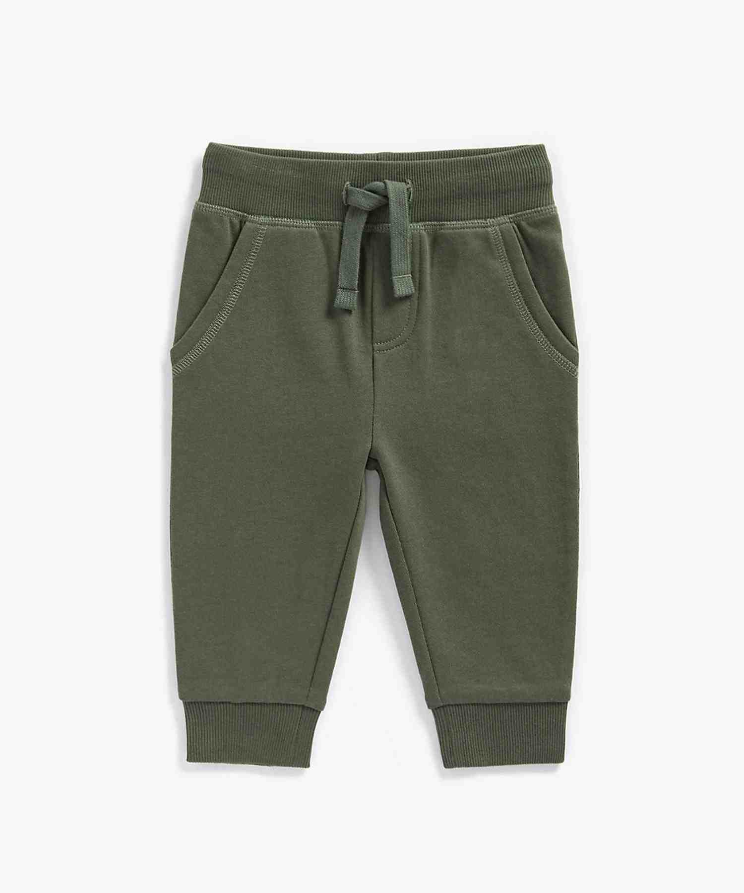 Mothercare Boys 100% Cotton Printed Jogger - Green