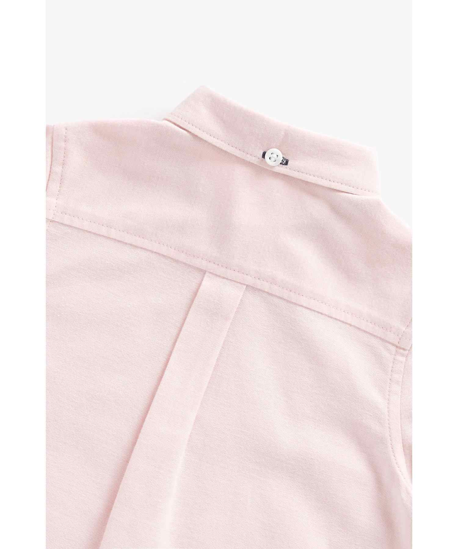Mothercare Boys 100% Cotton Full Sleeves Shirts - Pink